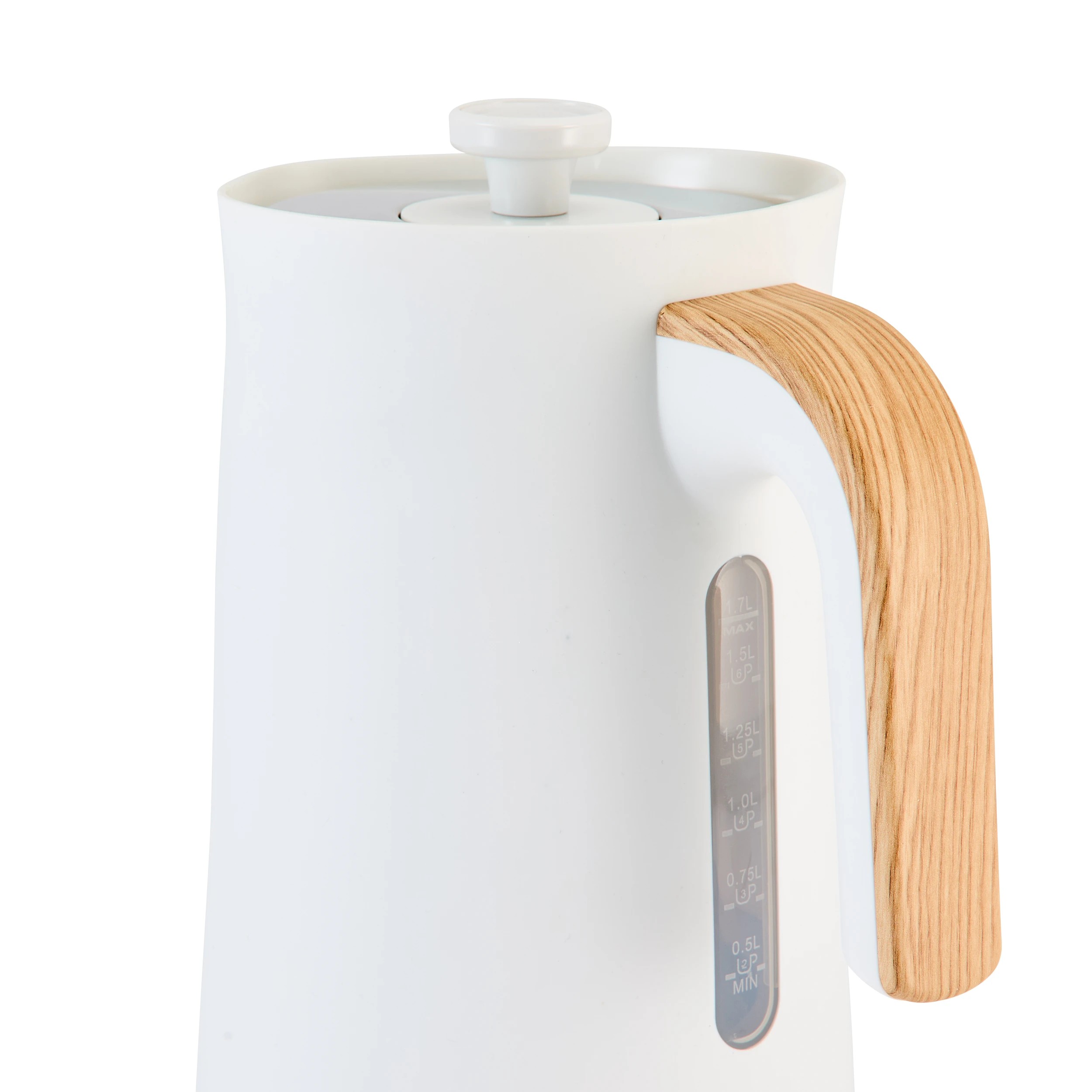 4 1.7L Scandi Kettle - White, 4 of 6