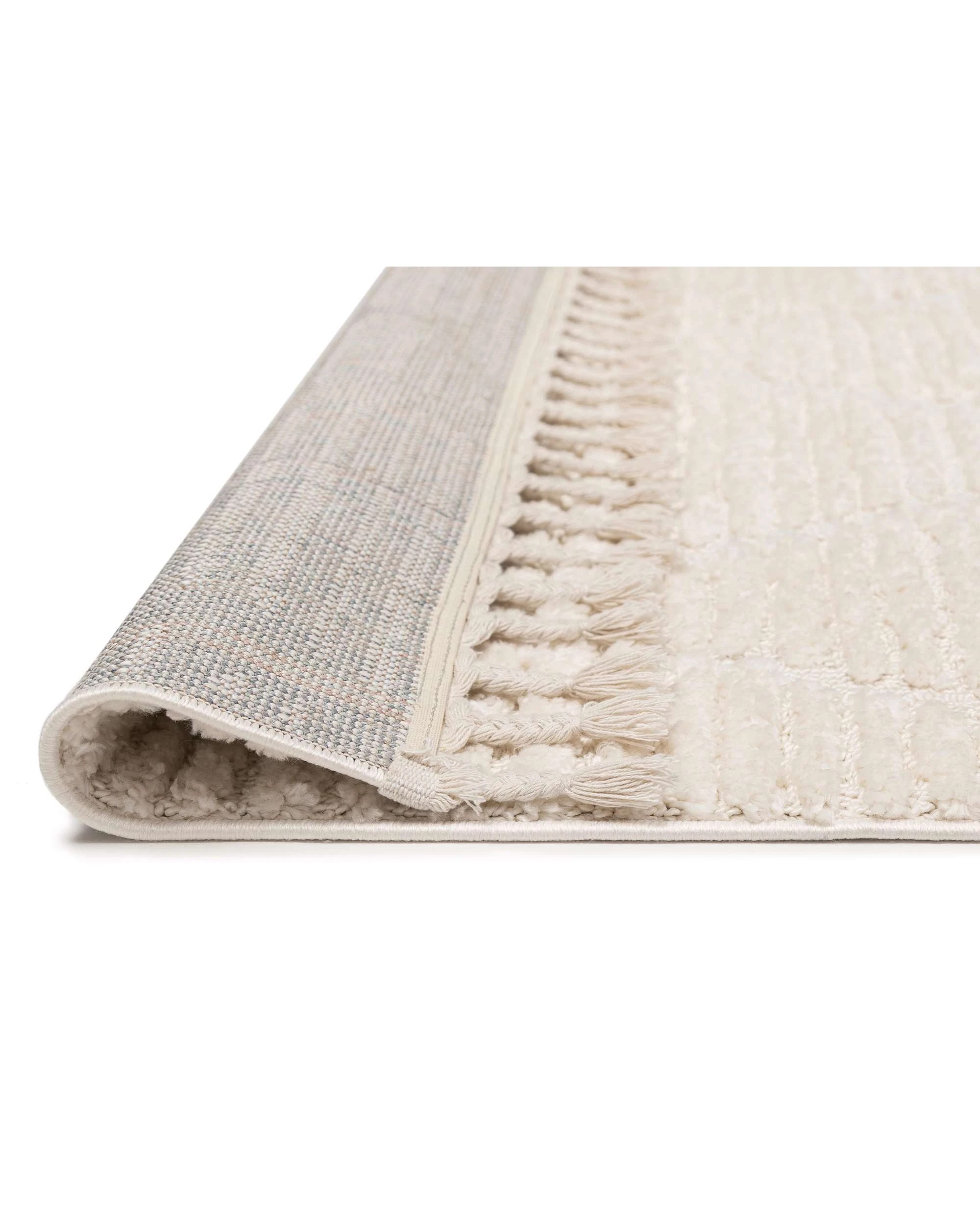 5 Loopsie Monetta Diamond Rug-290cm x 200cm - White, 5 of 7