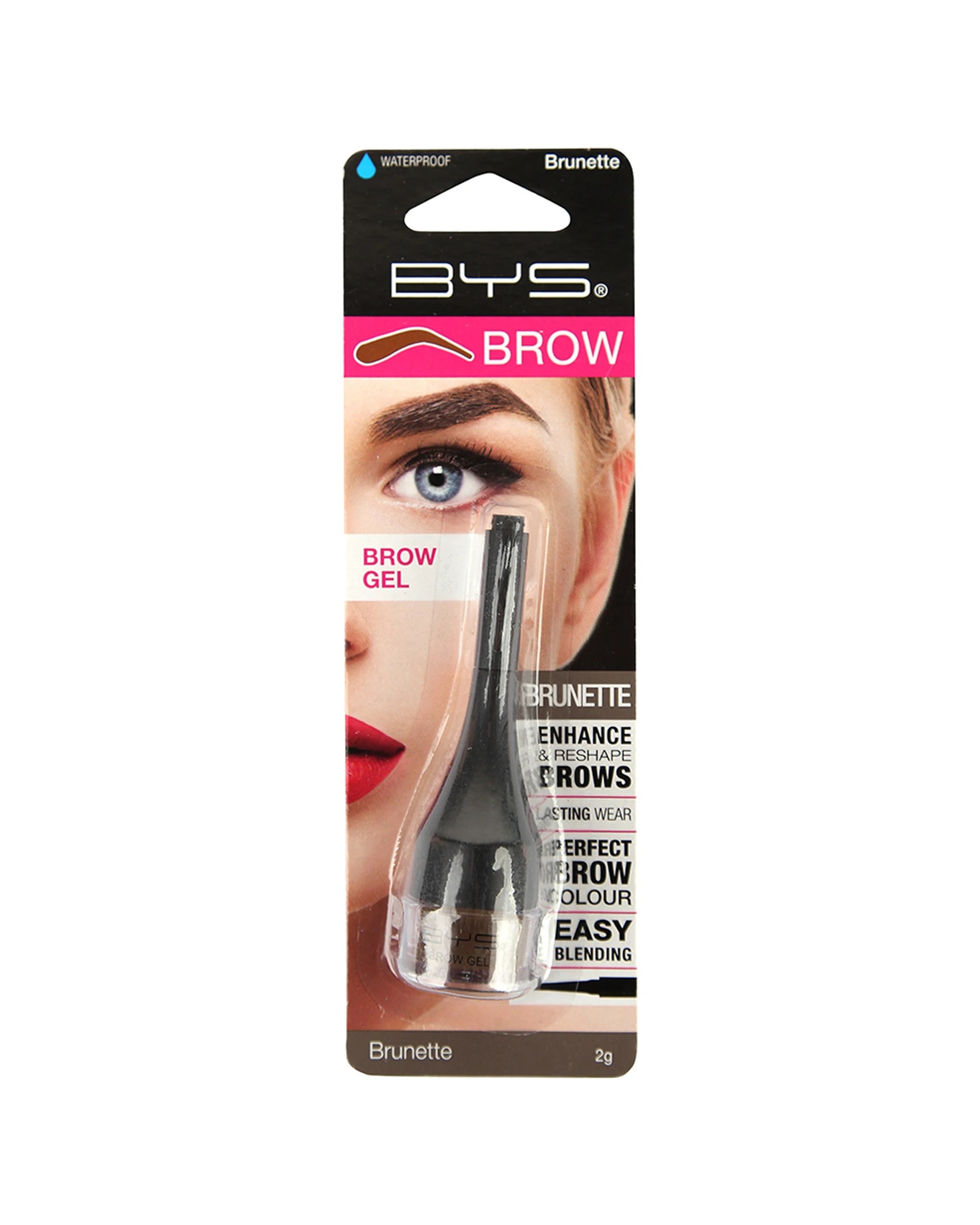 1 BYS Eyebrow Gel Waterproof Blending Makeup 2g Brunette - Brown, 1 of 1
