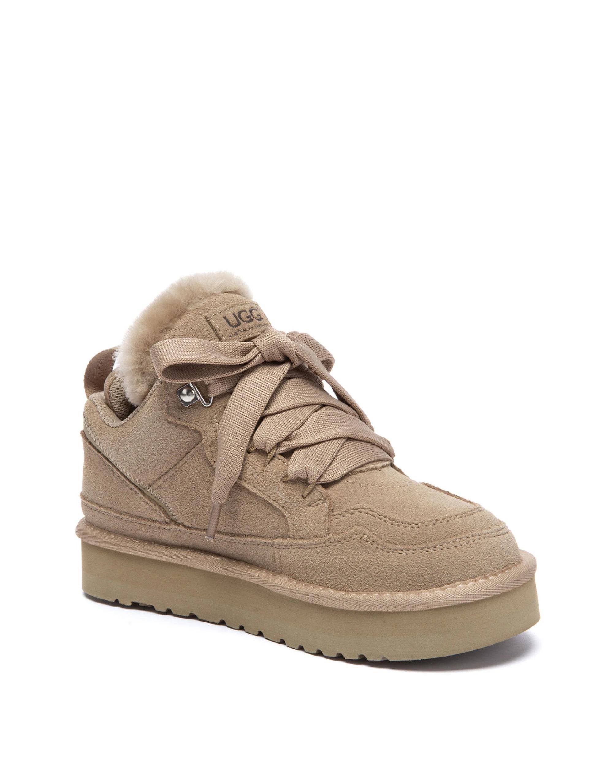 2 Australian Shepherd UGG Womens Parklyn Platform Sneakers SANDSTONE, 2 of 5