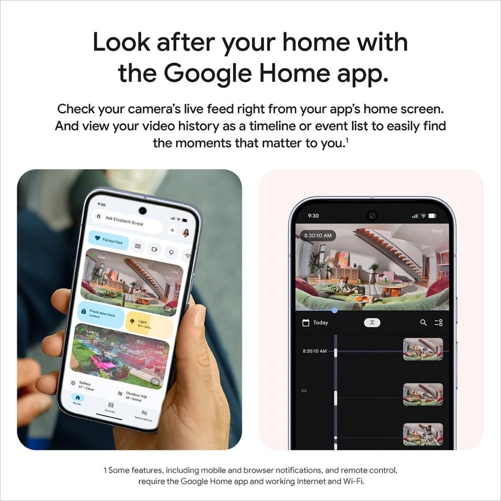 5 Google Nest Cam 2K 3rd Gen Indoor Wired, 5 of 8