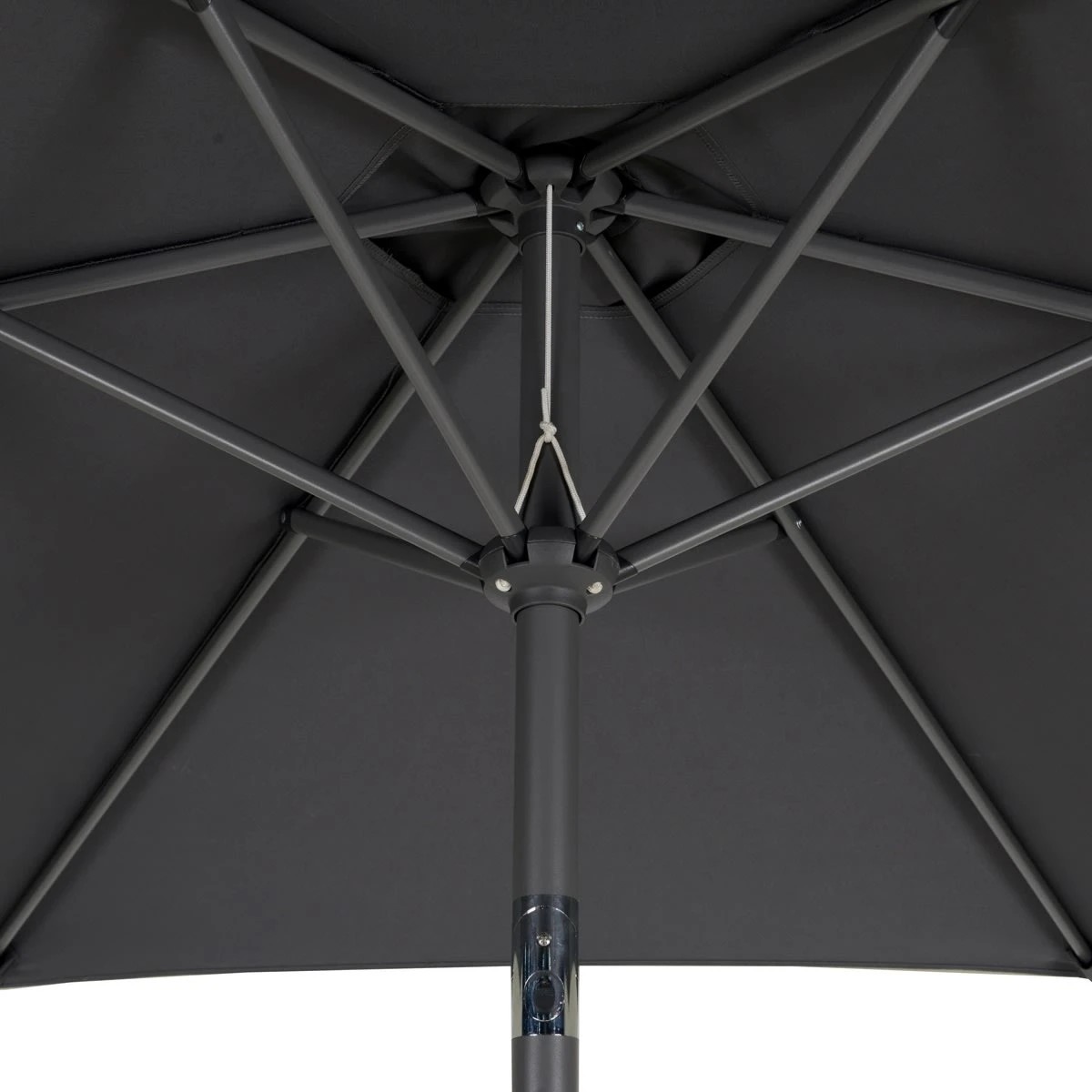 7 Market Umbrella - Charcoal, 7 of 10