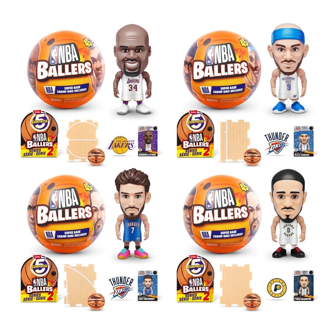 1 Zuru 5 Surprise NBA Ballers Series 2 - Assorted, 1 of 7