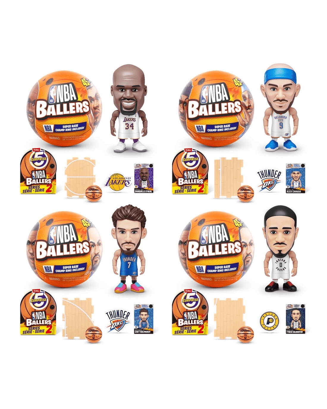 1 Zuru 5 Surprise NBA Ballers Series 2 - Assorted, 1 of 7
