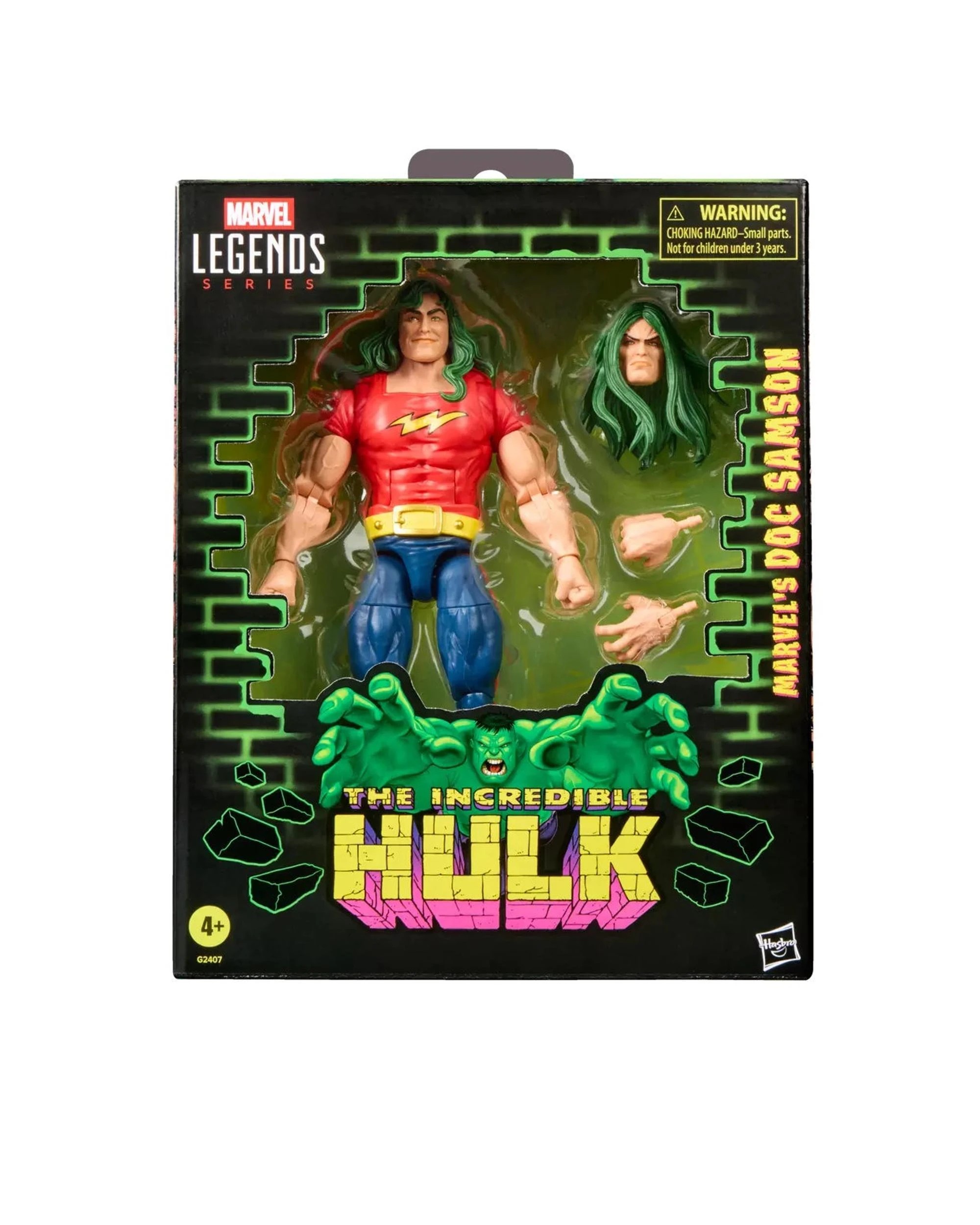 1 Marvel Legends Series The Incredible Hulk Marvel's Doc Samson Action Figure, 1 of 8