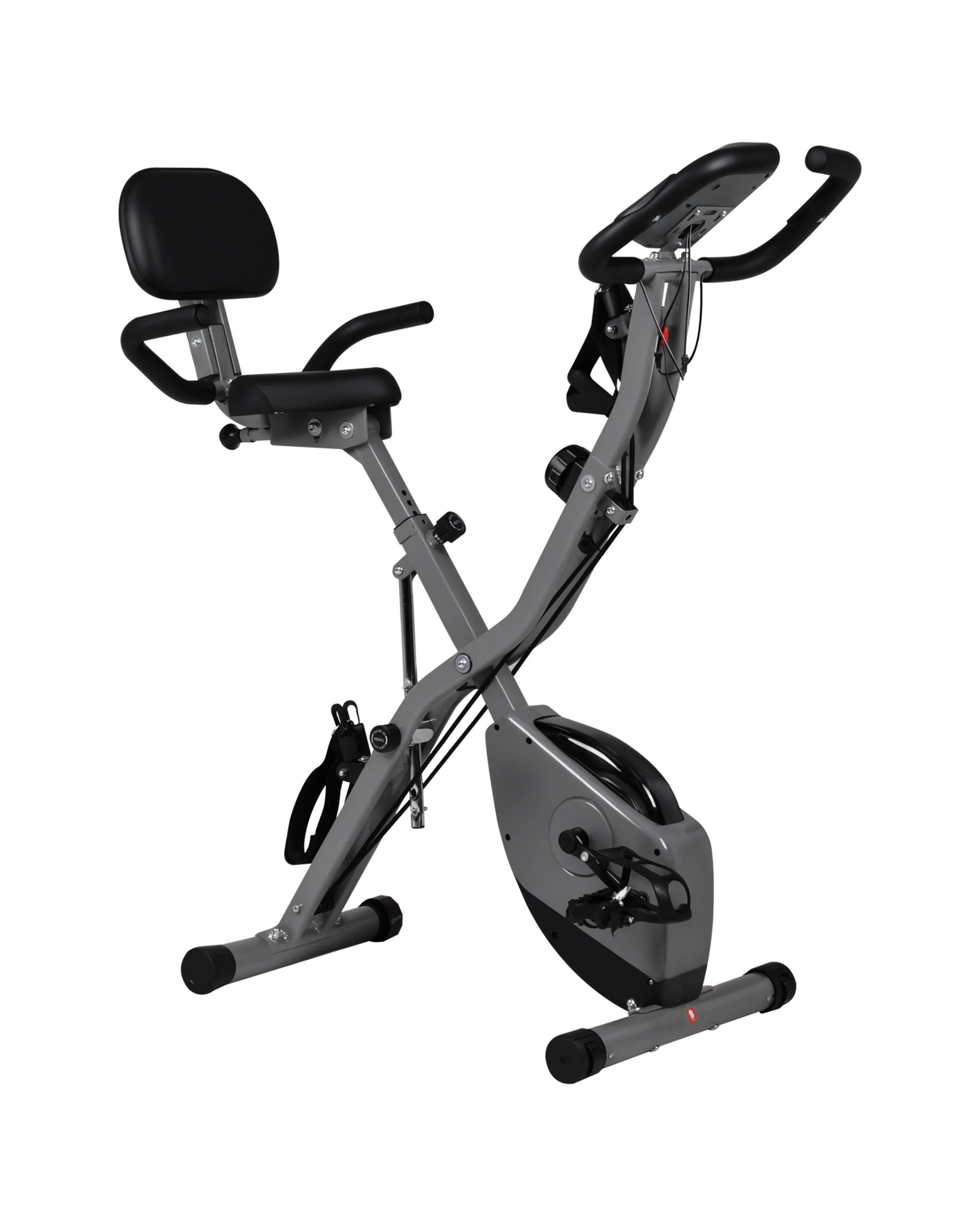 1 Advwin Folding Exercise Bike for Home Gym Workout - Black, 1 of 8