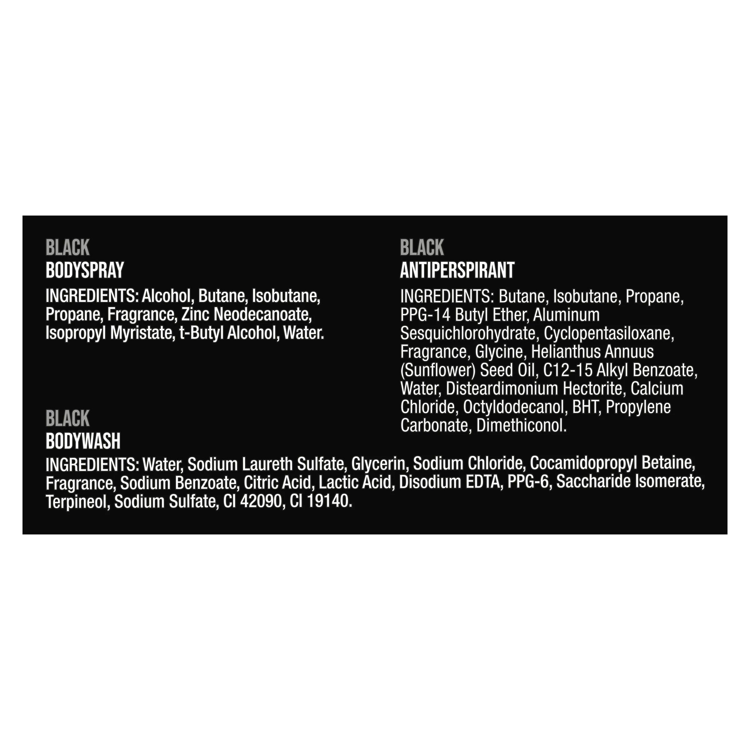 7 LYNX Black Trio Set, 7 of 7