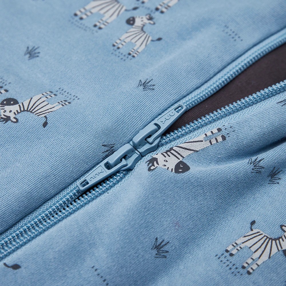 4 Snugtime Printed Long Sleeve Padded Sleeping Bag Zebra Medium, 4 of 6