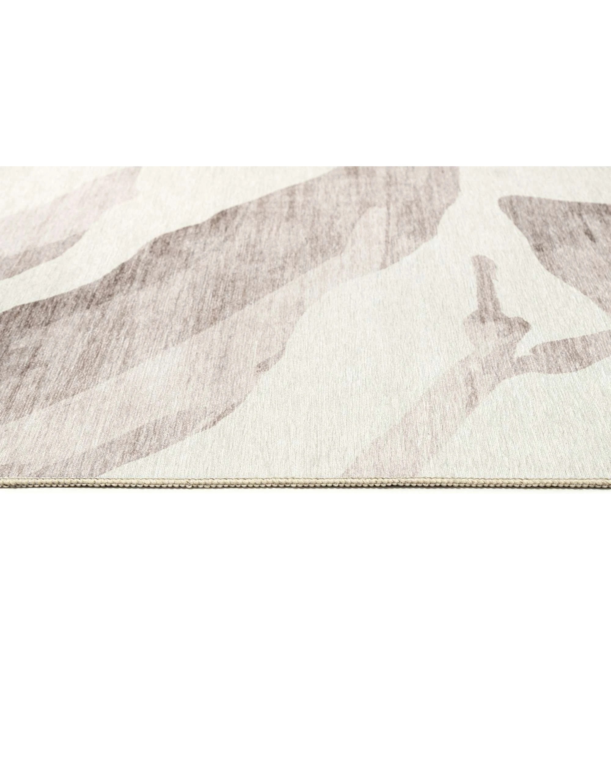 6 Loopsie Bainbridge Leaf Shadow Indoor Outdoor Washable Rug-290cm x 200cm - White, 6 of 8
