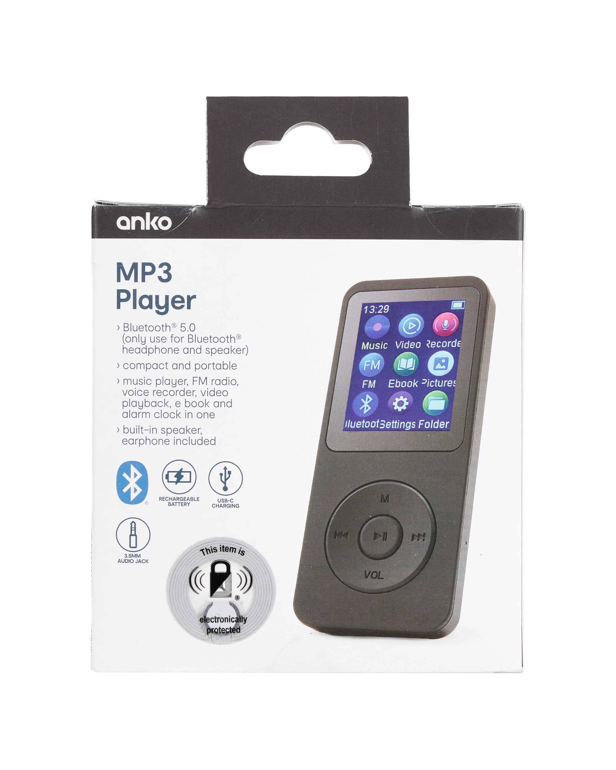 10 MP3 Player - Black, 10 of 10