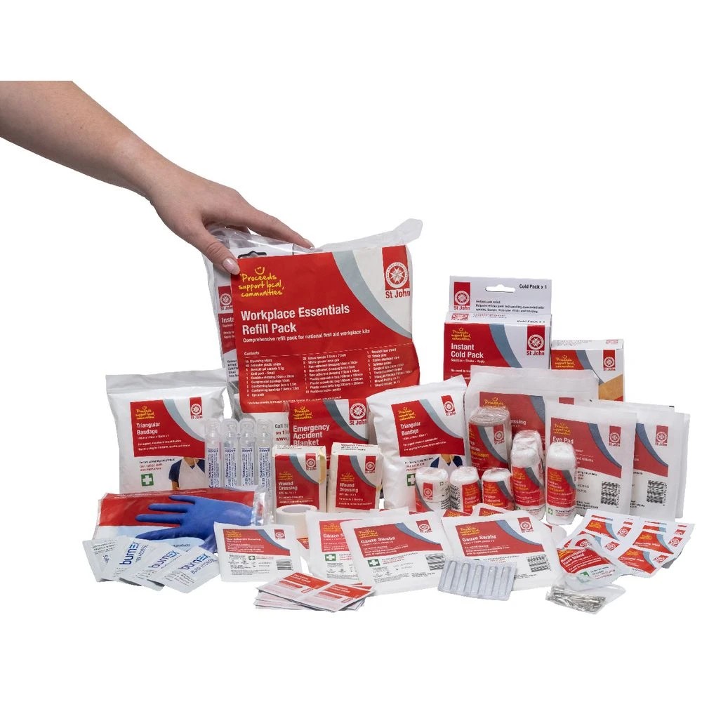 3 St John Ambulance Workplace Essentials Refill Pack, 3 of 3
