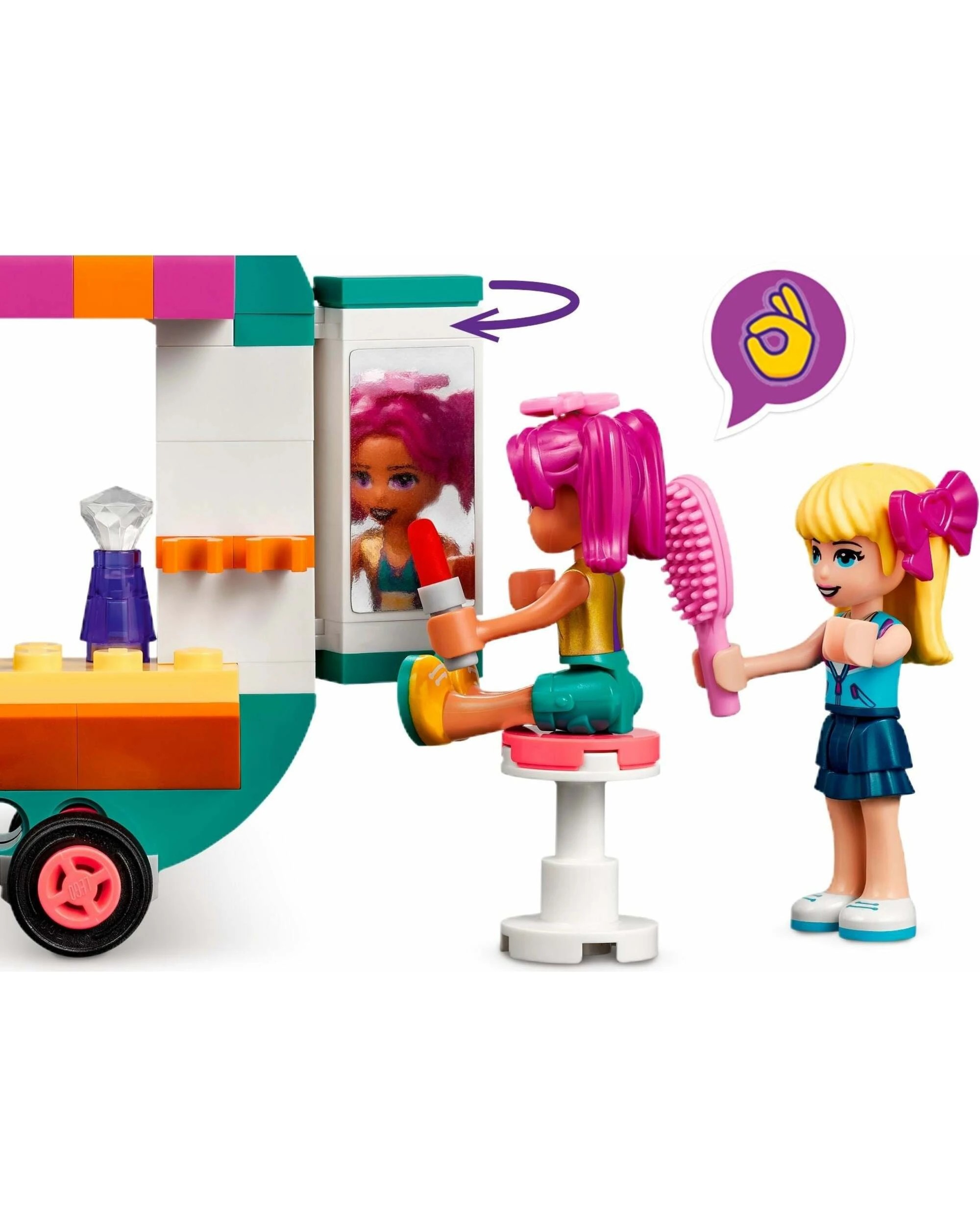 3 LEGO Friends 41719 Mobile Fashion Boutique, 3 of 5
