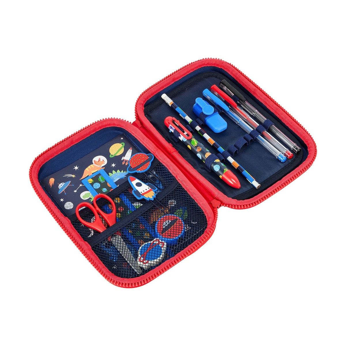 4 Pencil Case Set - Space Dino, 4 of 10