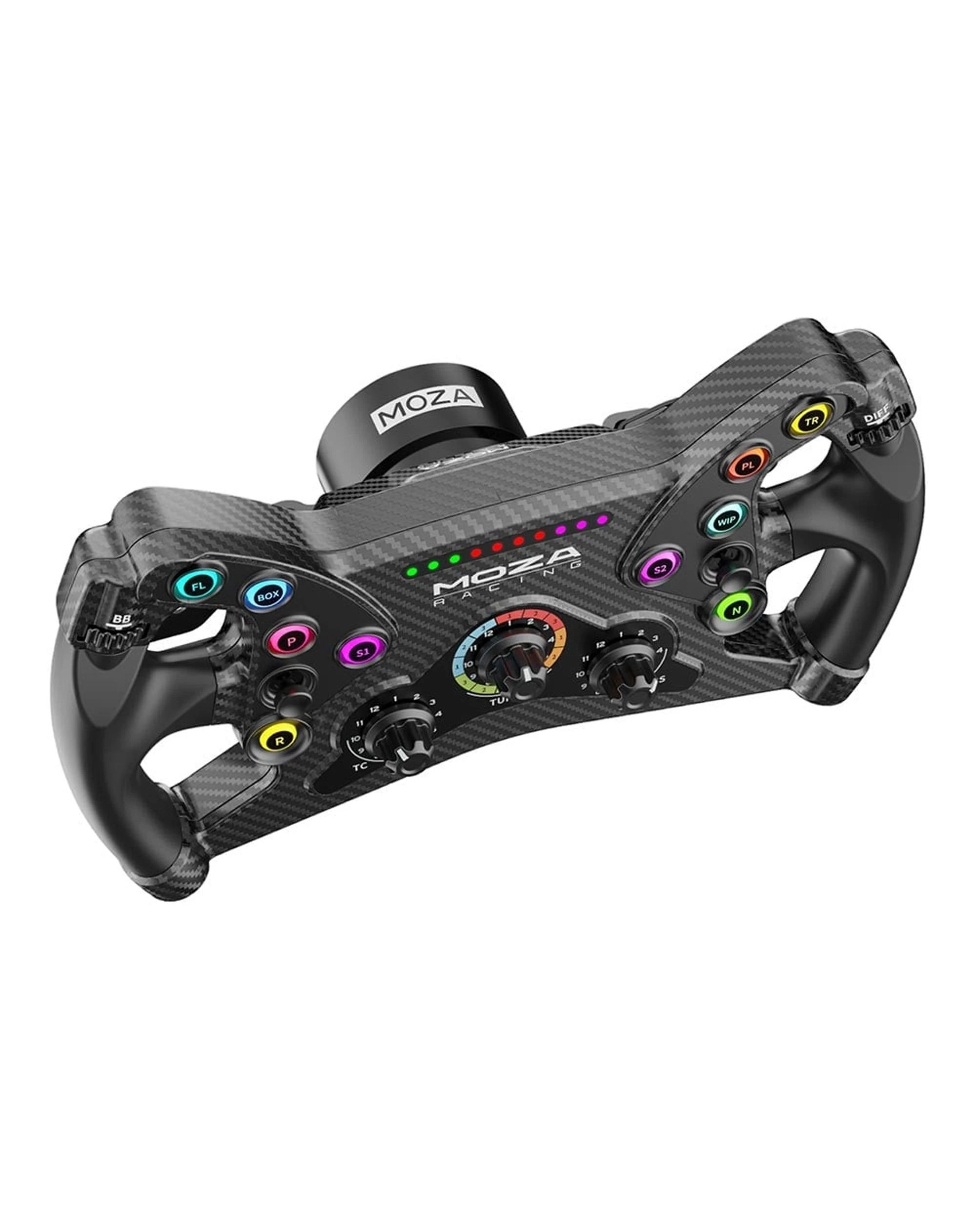9 Moza Racing KS Formula Steering Wheel - Black, 9 of 9