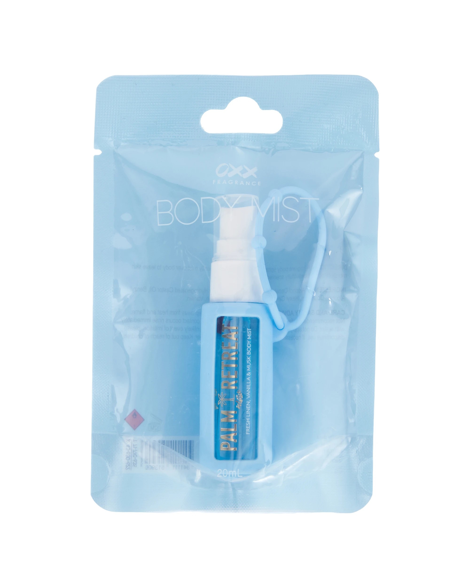 1 OXX Fragrance Palm Retreat Summer Solstice Body Mist 20ml - Fresh Linen, Vanilla and Musk, 1 of 6