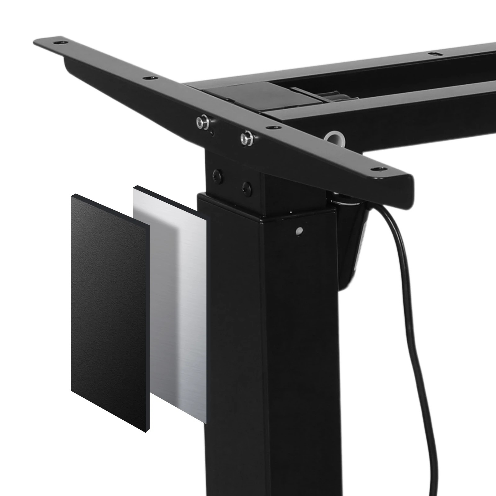 4 LUXSUITE Stand Up Desk Frame Electric Table Base Legs, 4 of 4
