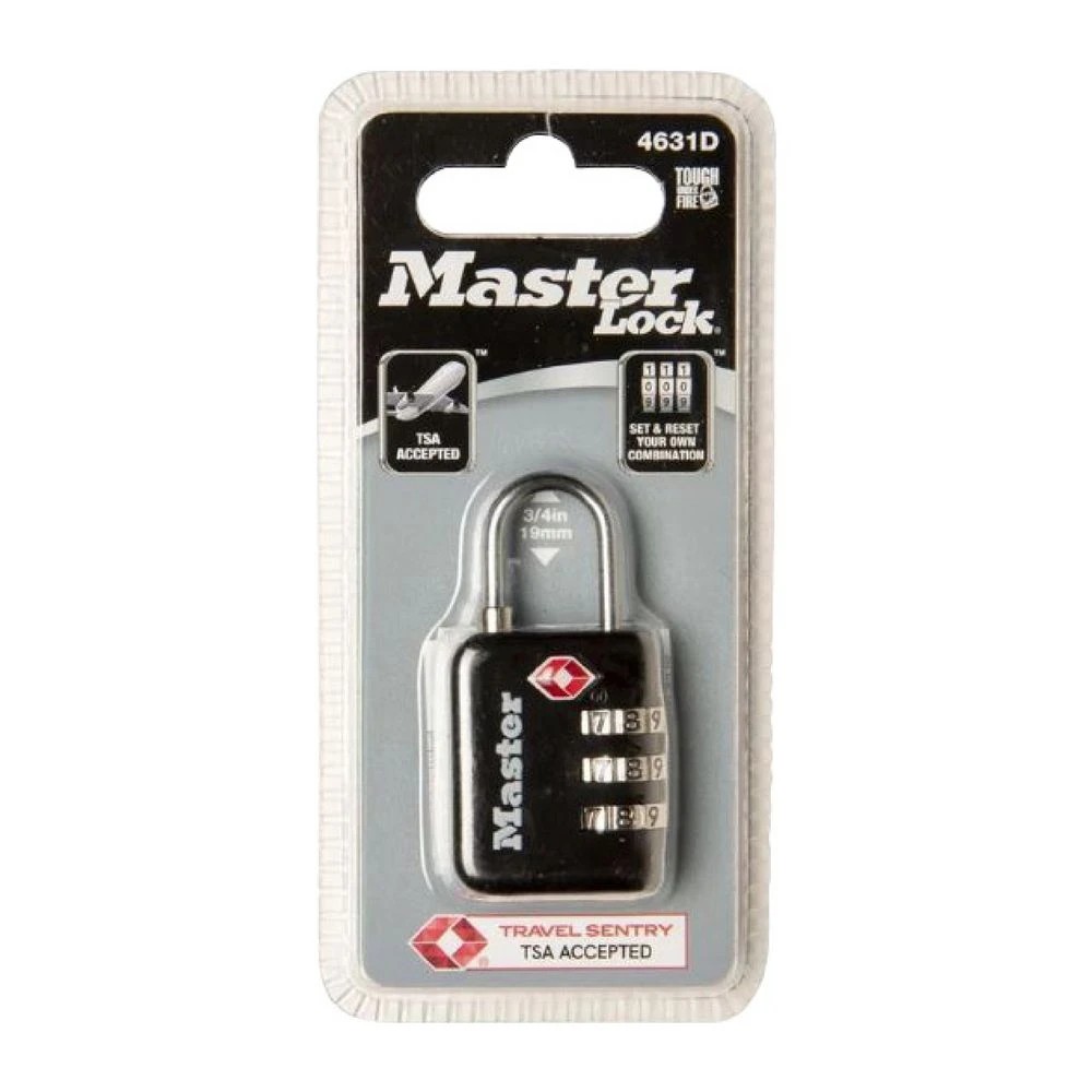 6 Masterlock Luggage TSA Combination Padlock 30mm, 6 of 7