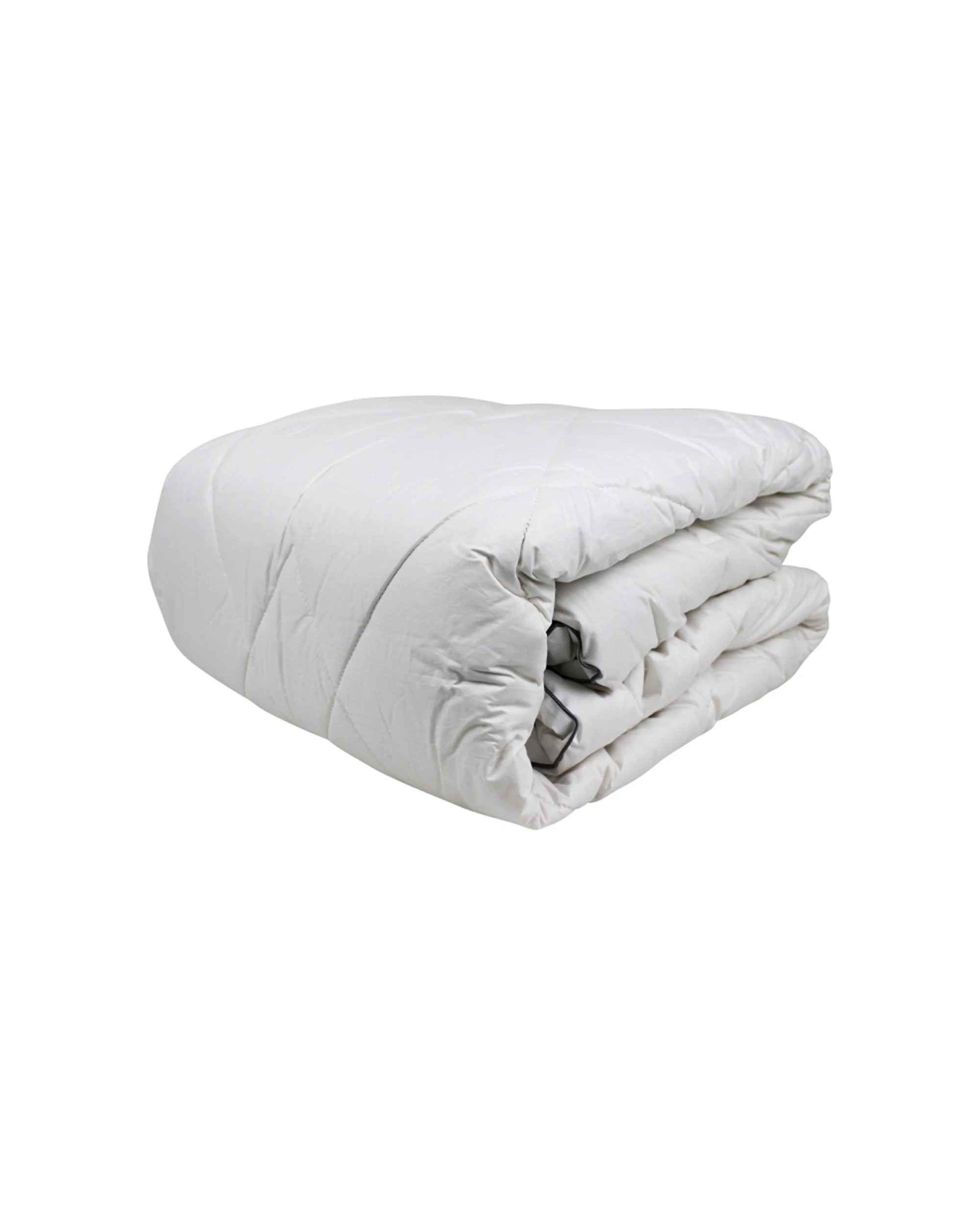 4 Bas Phillips Washable Wool Quilt 500Gsm Cotton Japara Cover - Single Bed - White, 4 of 7
