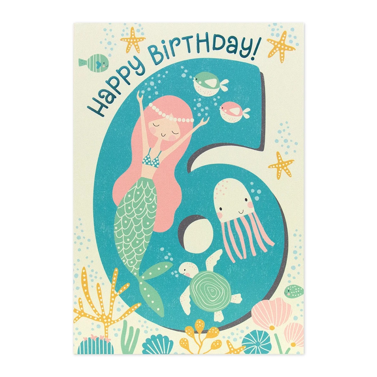 3 Connections from Hallmark 6th Birthday Card - Sea Icons, 3 of 3