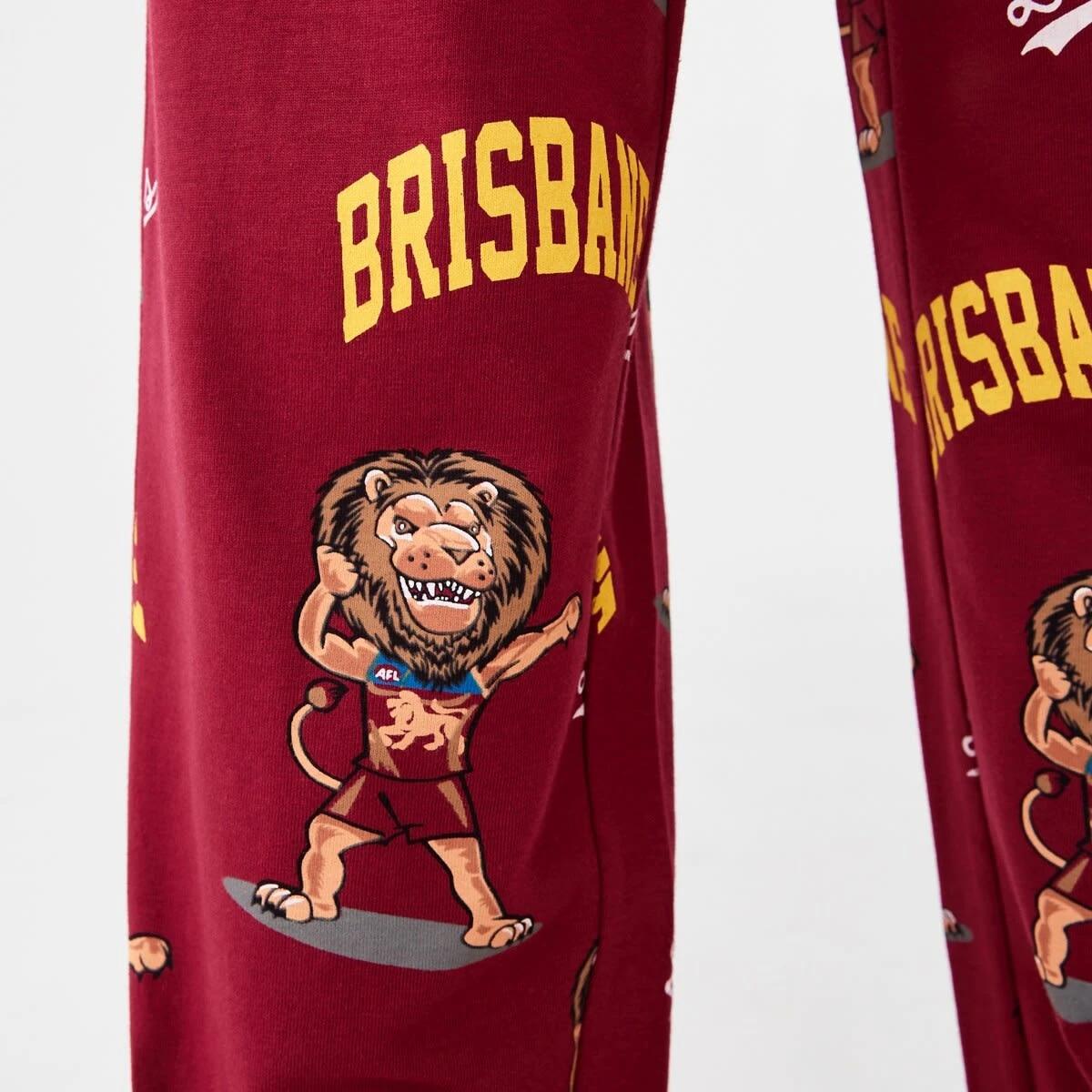 5 Official AFL Kids Pyjama Set Brisbane, 5 of 9