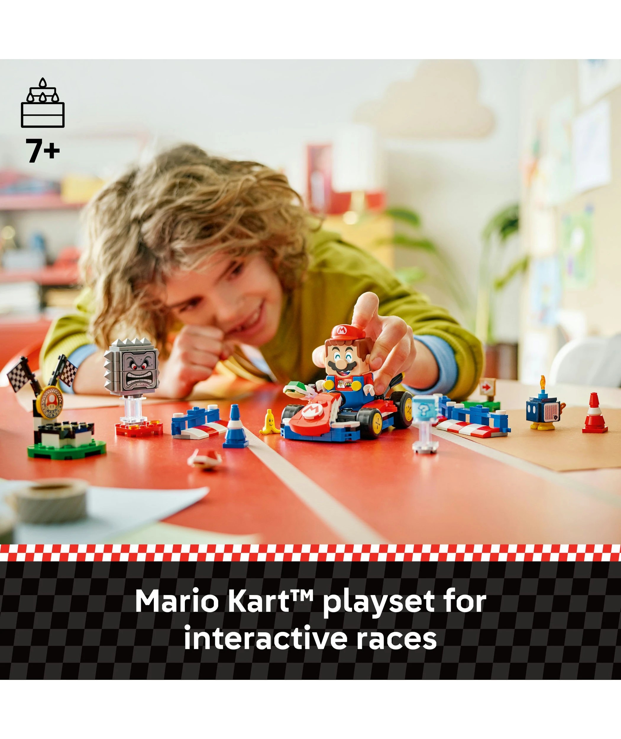 3 LEGO Super Mario: Mario Kart  Interactive LEGO Mario & Standard Kart 72043, 3 of 10