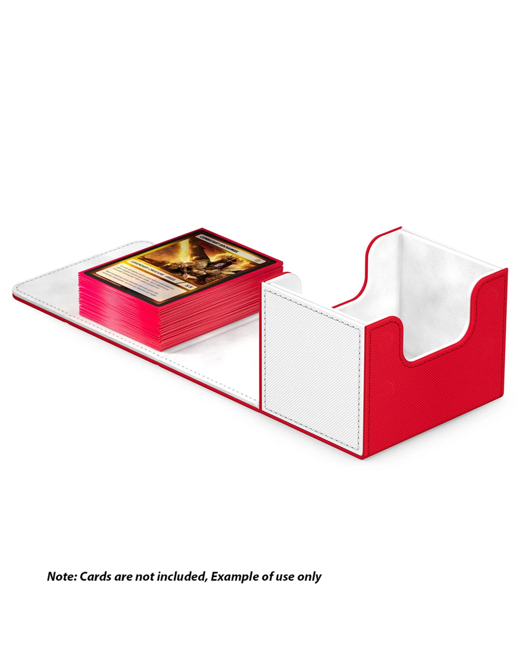 4 Ultimate Guard Sidewinder 100+ Synergy Deck Box - White/Red - Multi, 4 of 6