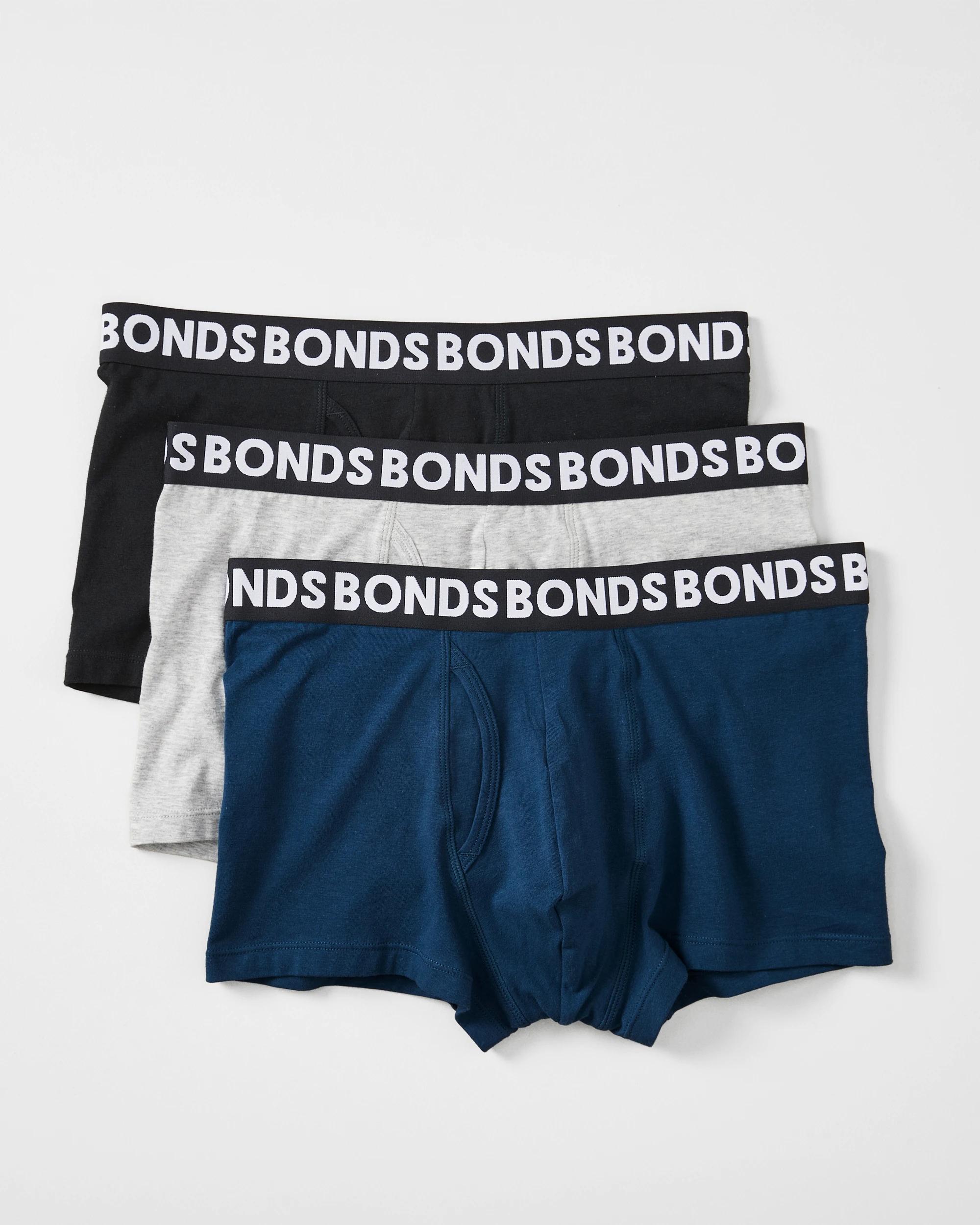 1 Bonds 3 Pack Everyday Trunks MULTI, 1 of 10