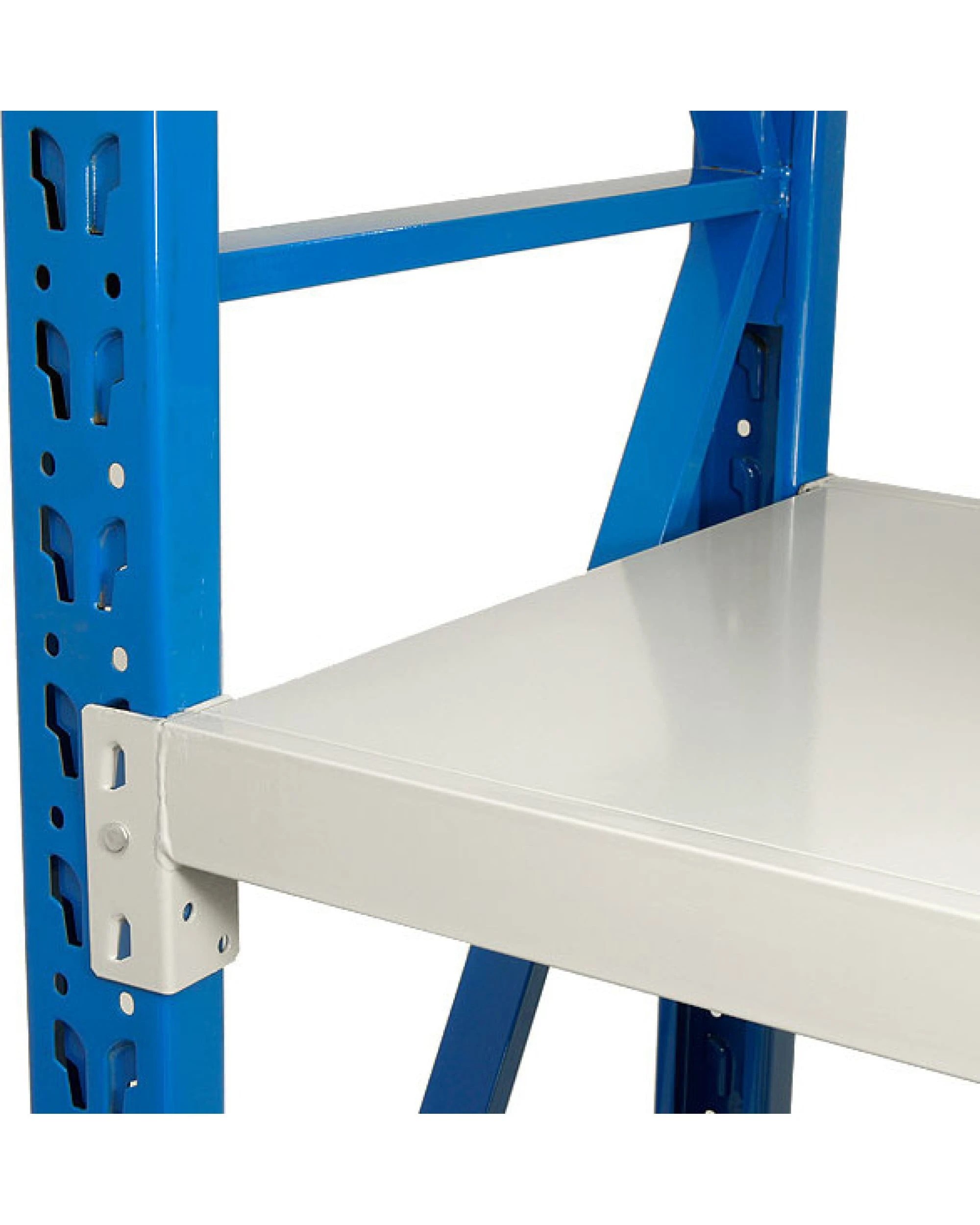 6 Centurion Standard 1 Bay 2M Wide Heavy Duty Shelving 400kg - Grey, 6 of 7