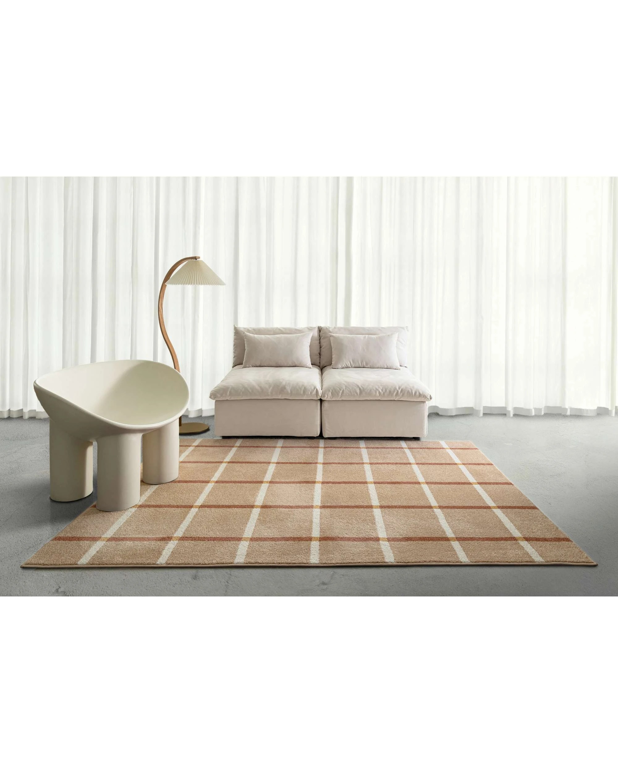 2 Loopsie Hekla Tan Rug-230cm x 160cm - Brown, 2 of 8