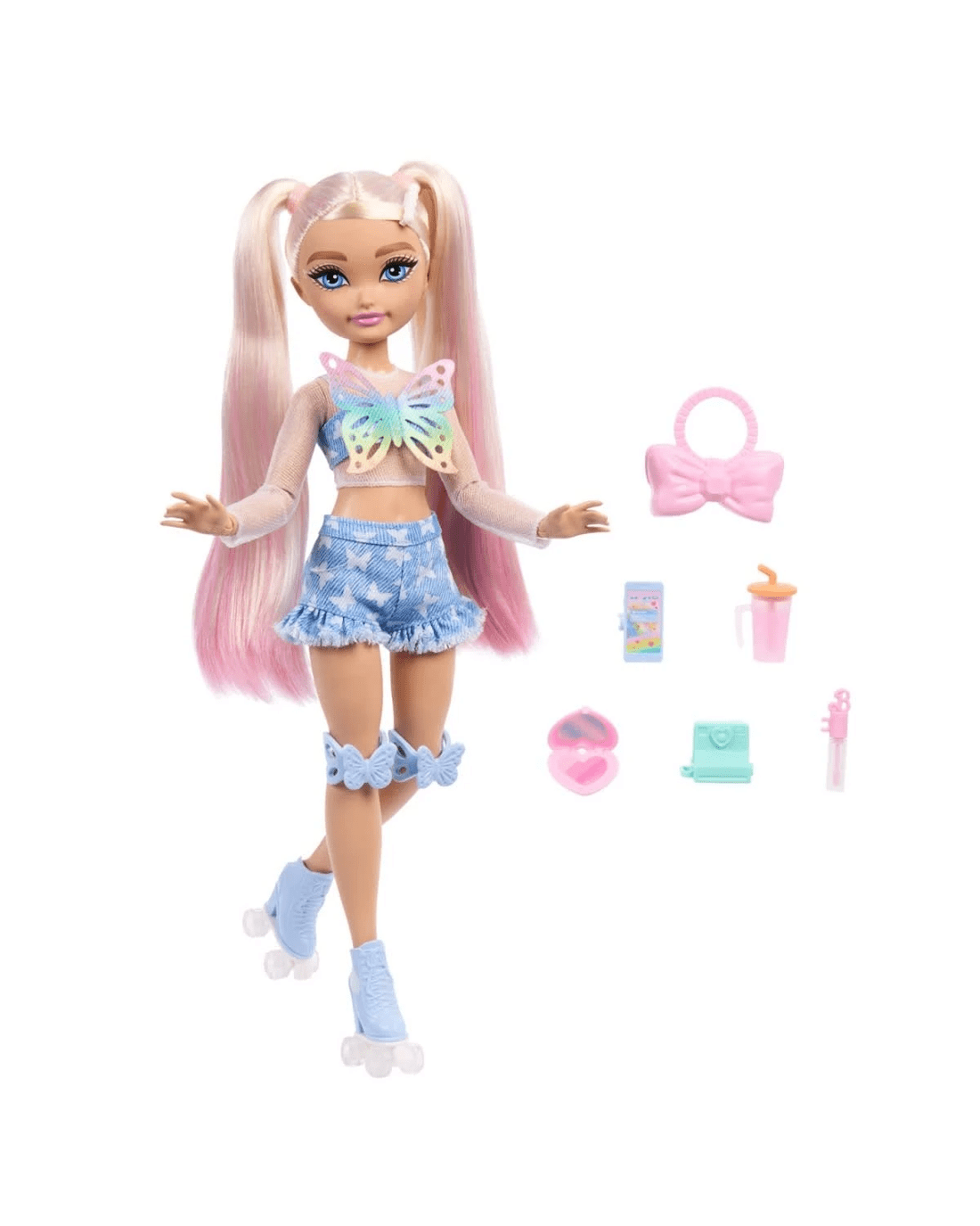 2 Barbie Dream Besties 'Malibu' Roller Skating Fashion Doll, 2 of 6