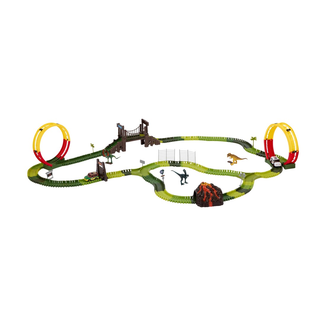 3 Jurassic Park Dinosaur Super Loop Track Set, 3 of 10