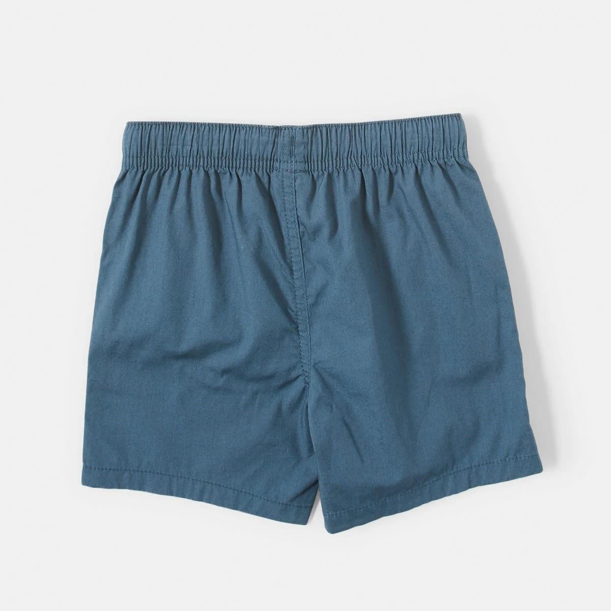 8 Poplin Shorts Indigo, 8 of 8