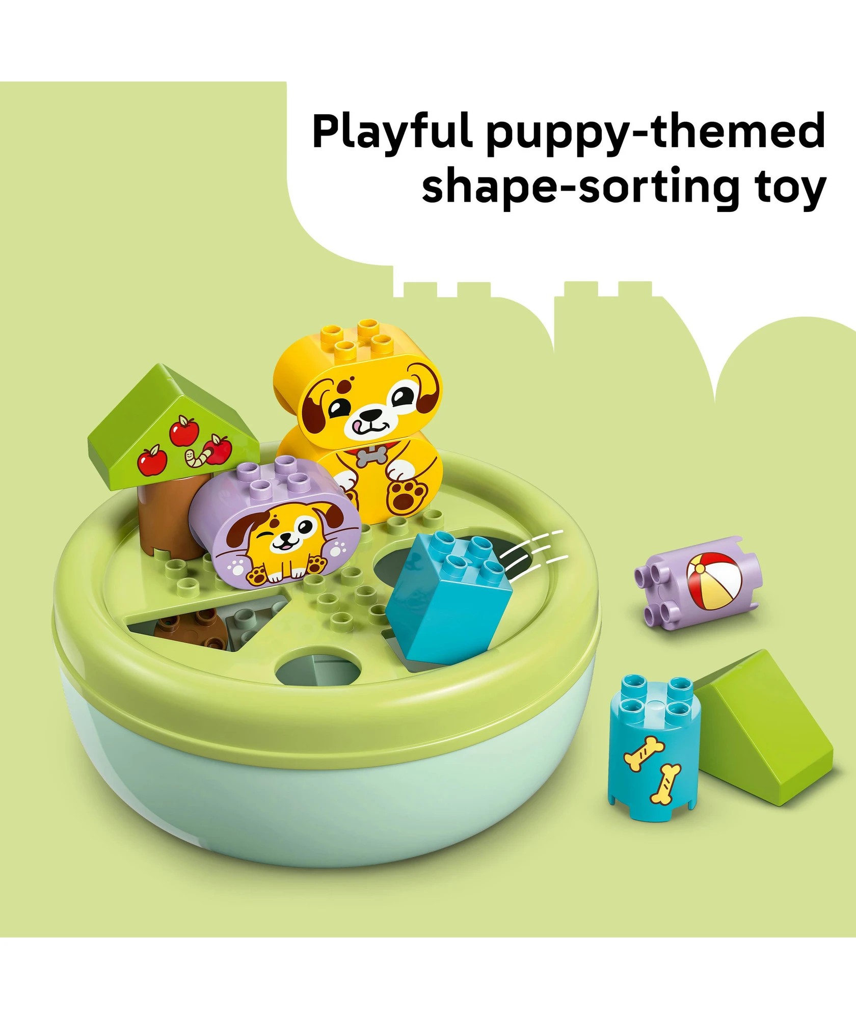 4 LEGO® DUPLO My First Shape Sorter: Puppy House 10441 - Multi, 4 of 10