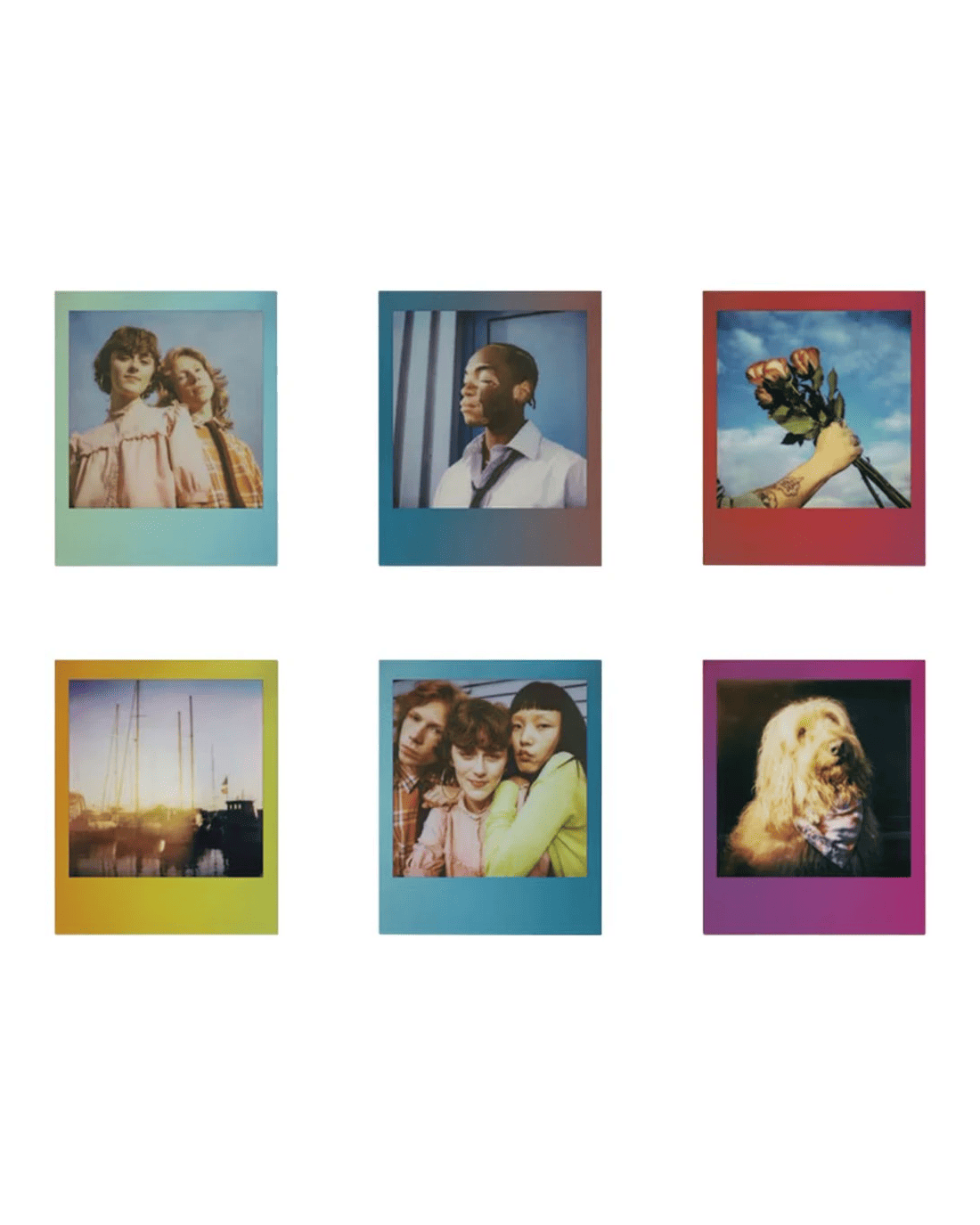 Polaroid Go Colour Film Gradient Frames 32 Photos - Kmart