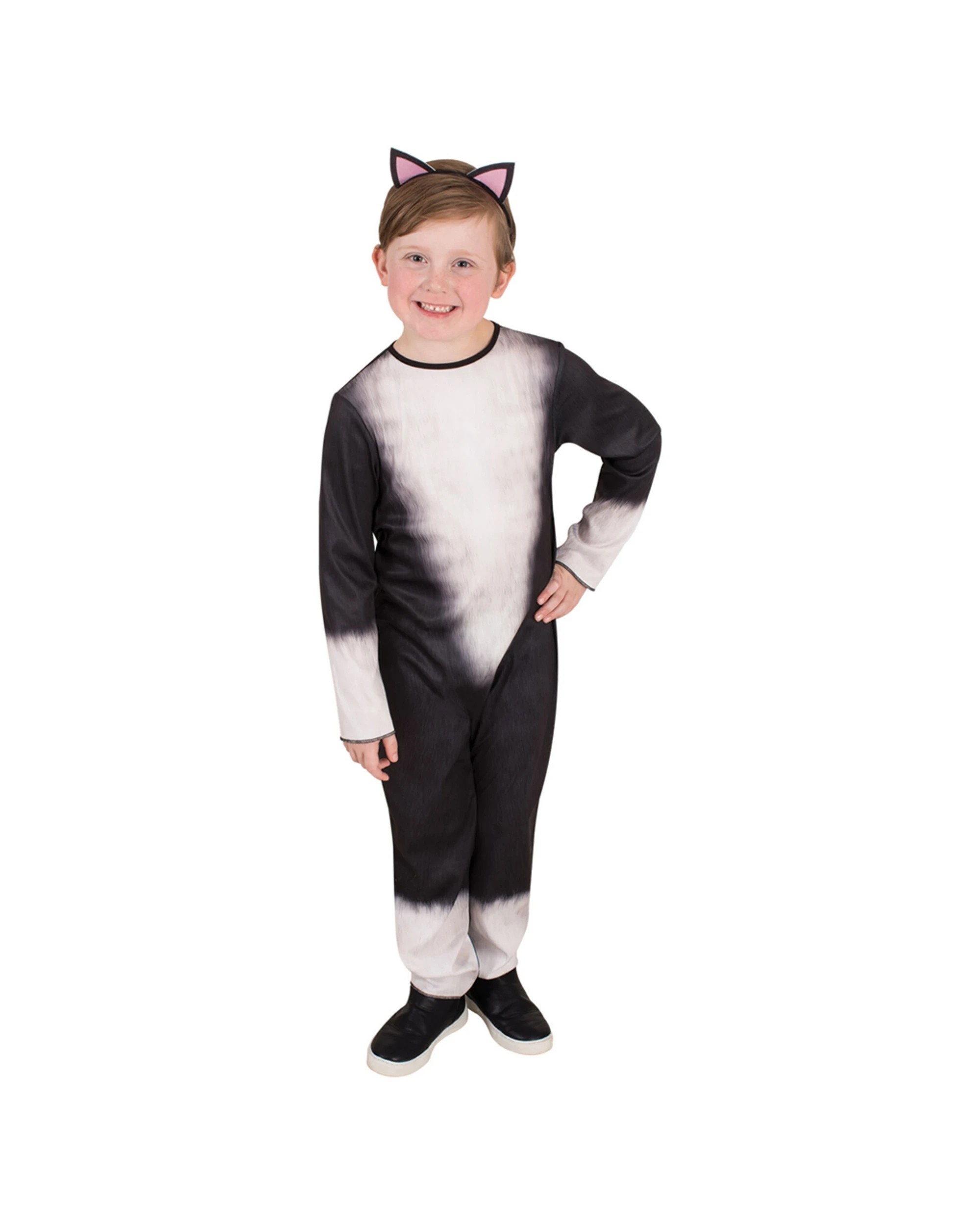 1 Rubies Cat Jumpsuit Costume Party Dress-Up M - Pattern, 1 of 3
