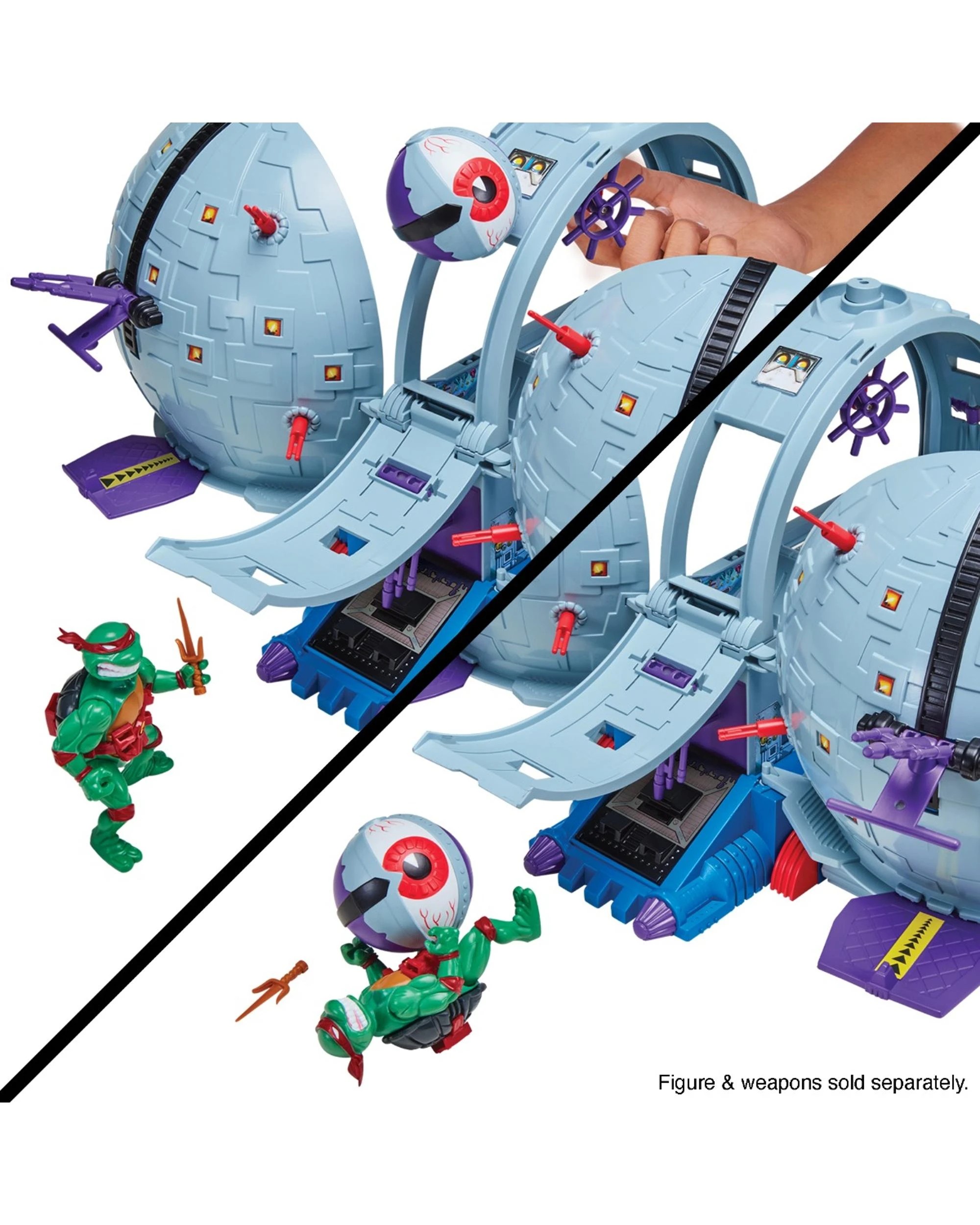 8 Teenage Mutant Ninja Turtles Classic Technodrome Playset, 8 of 10