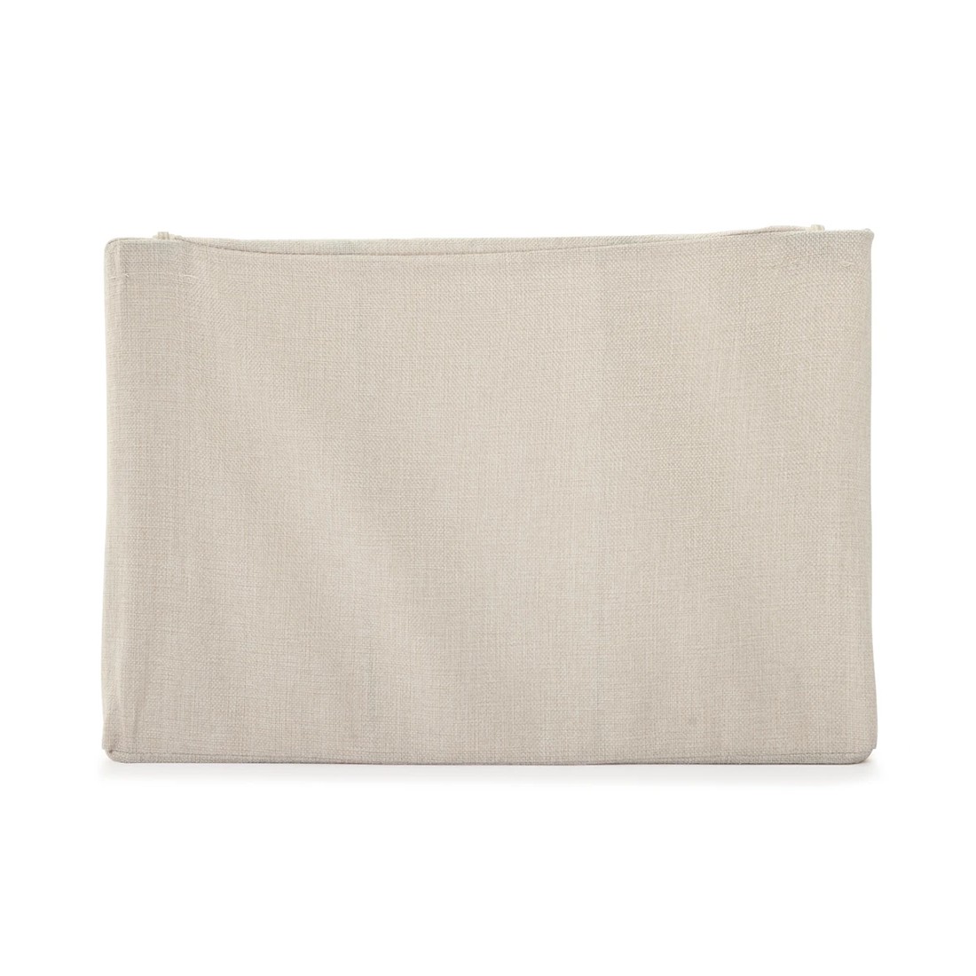 5 Linen Look Collapsible Box with Window - Large, Beige, 5 of 7