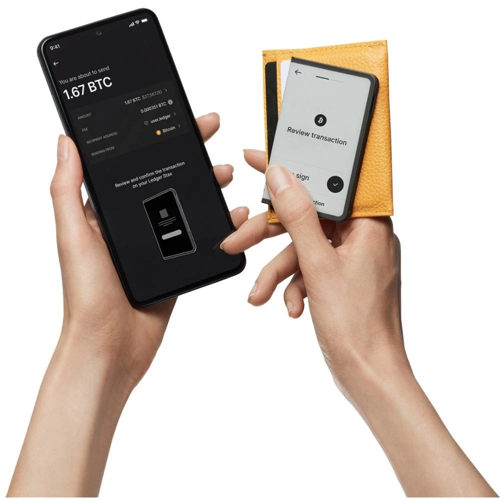 4 Ledger Stax Crypto Hardware Wallet, 4 of 9