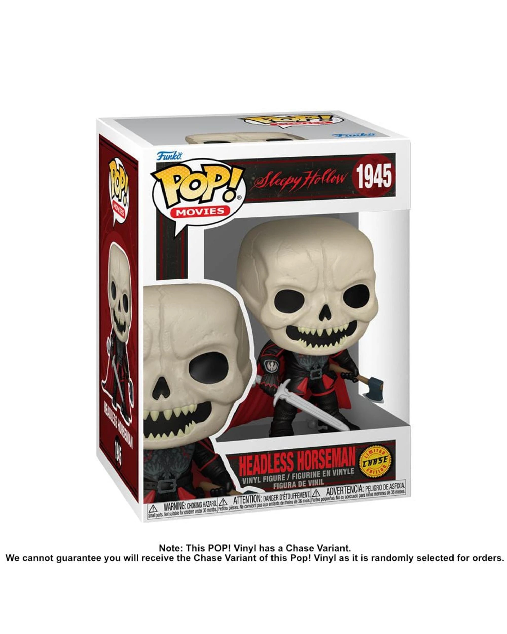 6 Sleepy Hollow Headless Horseman Funko POP! Vinyl, 6 of 6