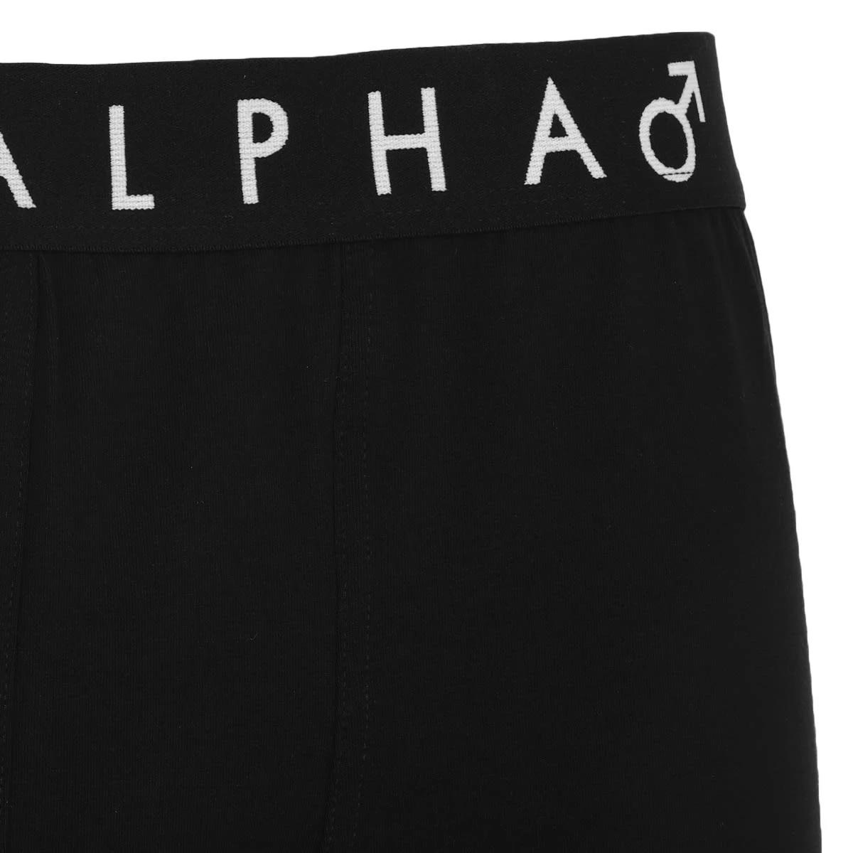 3 3 Pack Men's Larger Size Extended Trunks Black, 3 of 5