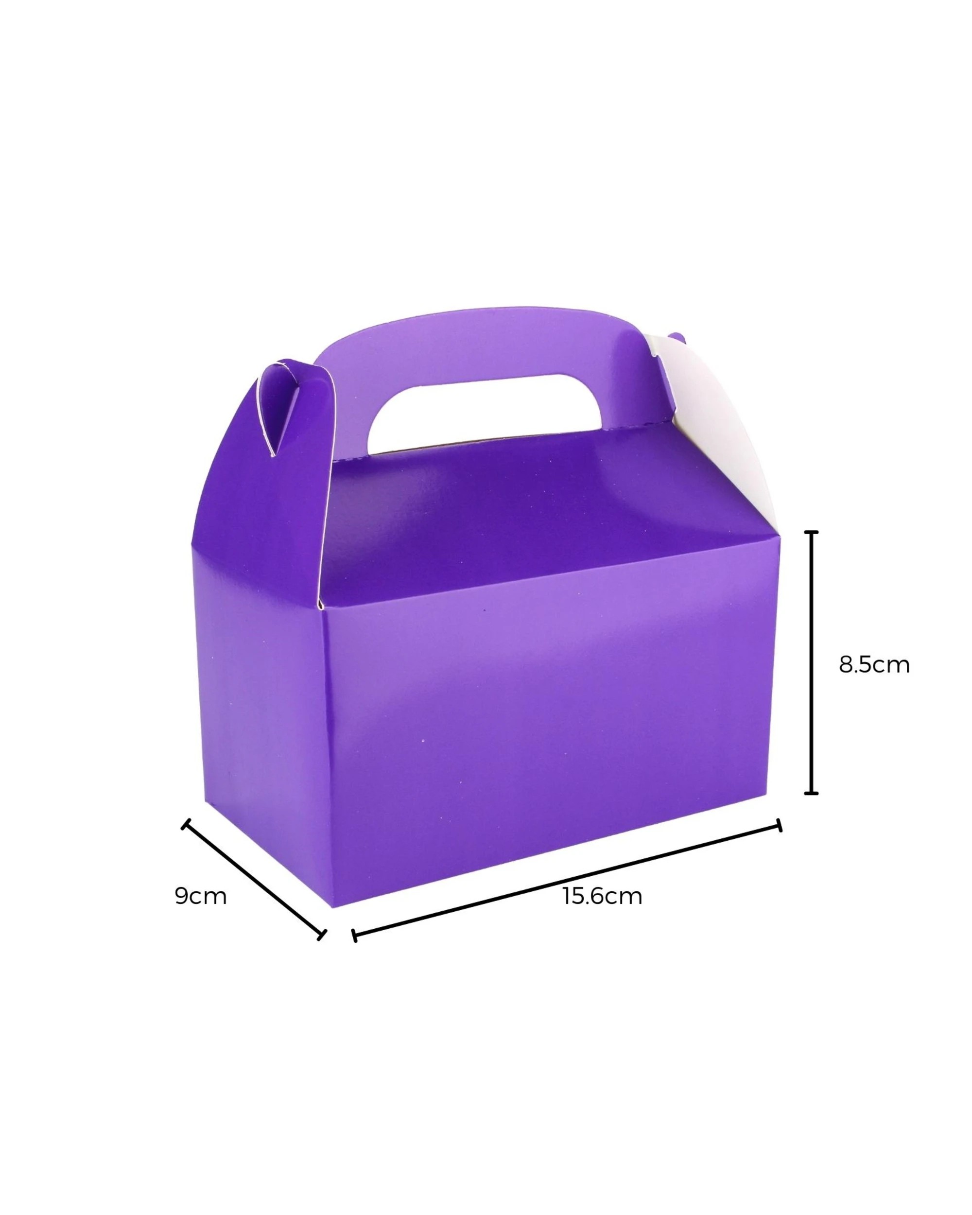 2 Party Maker Lolly Treat Boxes with Handle Pack of 6 - Purple, 2 of 2