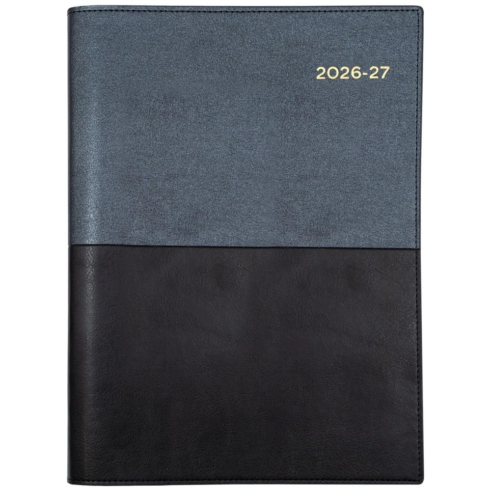 1 Collins A4 Week to View Vanessa FY26/27 Diary Black, 1 of 4