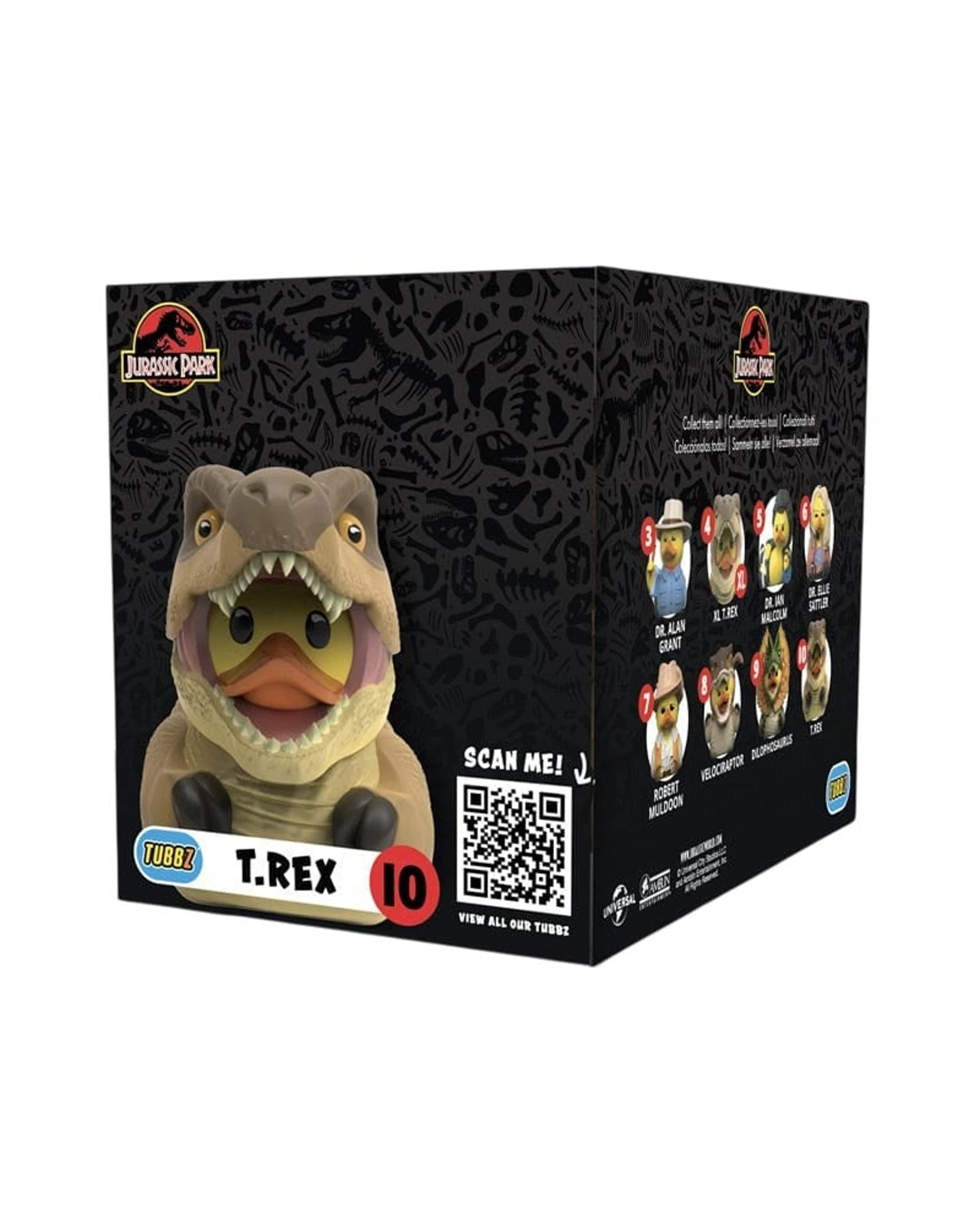 2 TUBBZ Jurassic Park T-Rex Boxed Edition Cosplaying Duck Figure, 2 of 8