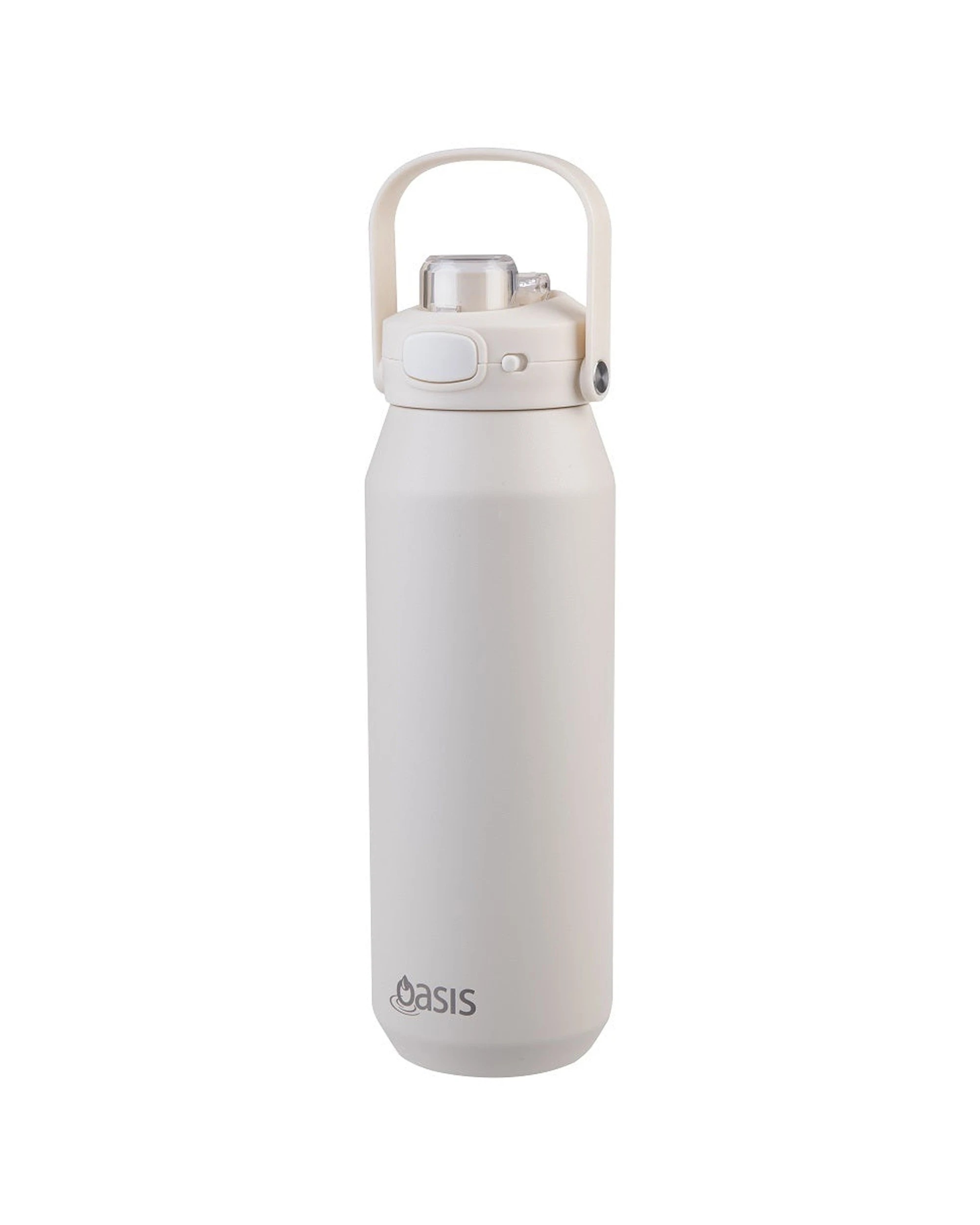 7 Oasis Capri Stainless Steel Insulated Bottle Alabaster Quick Release Lid 8864AL - White, 7 of 9