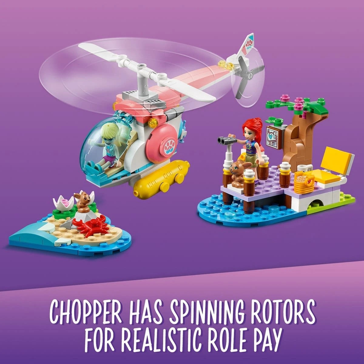 5 LEGO Friends Vet Clinic Rescue Helicopter 41692, 5 of 11