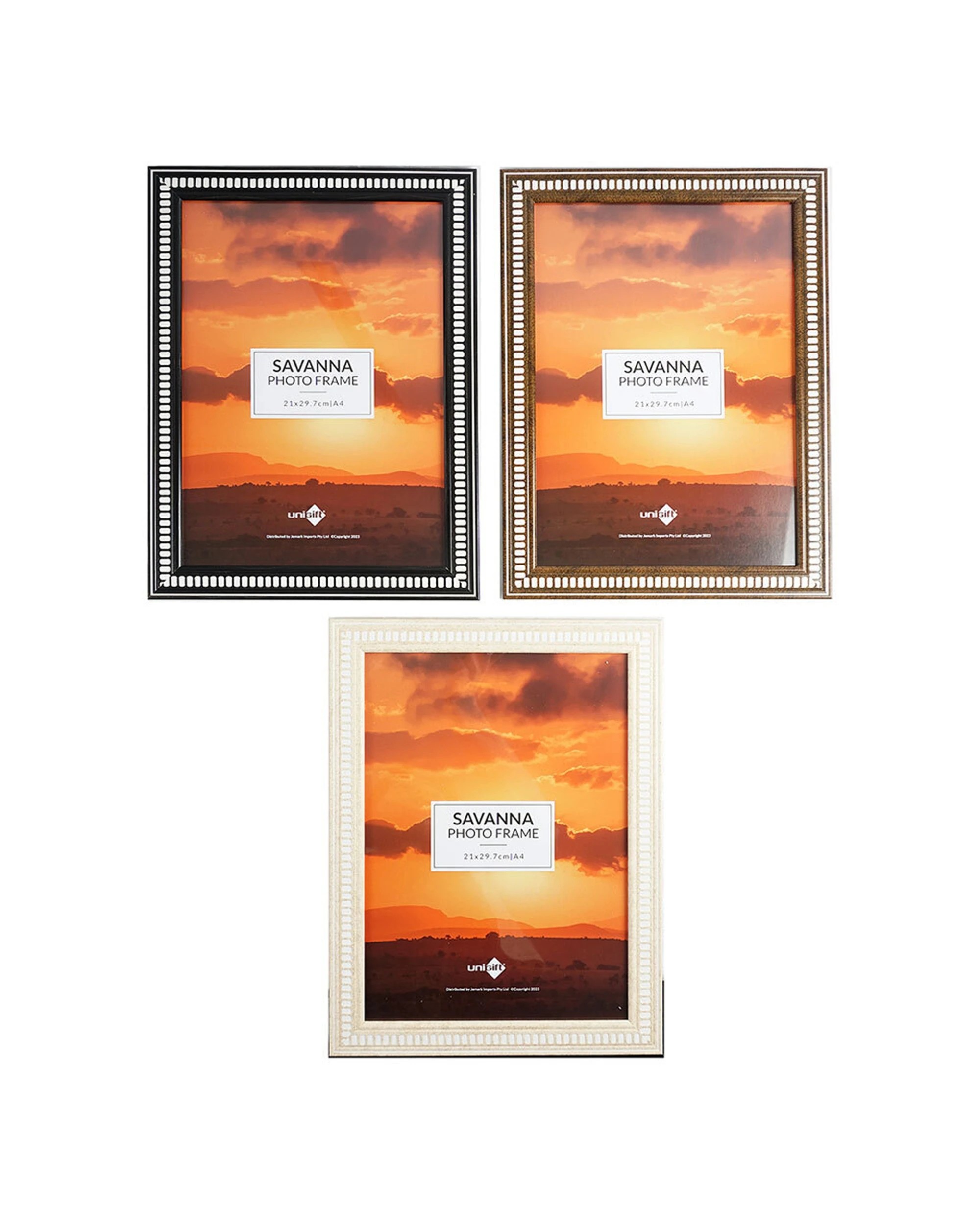 2 Unigift Savanna Home Photo Picture Frame 20x25cm - Multi, 2 of 2