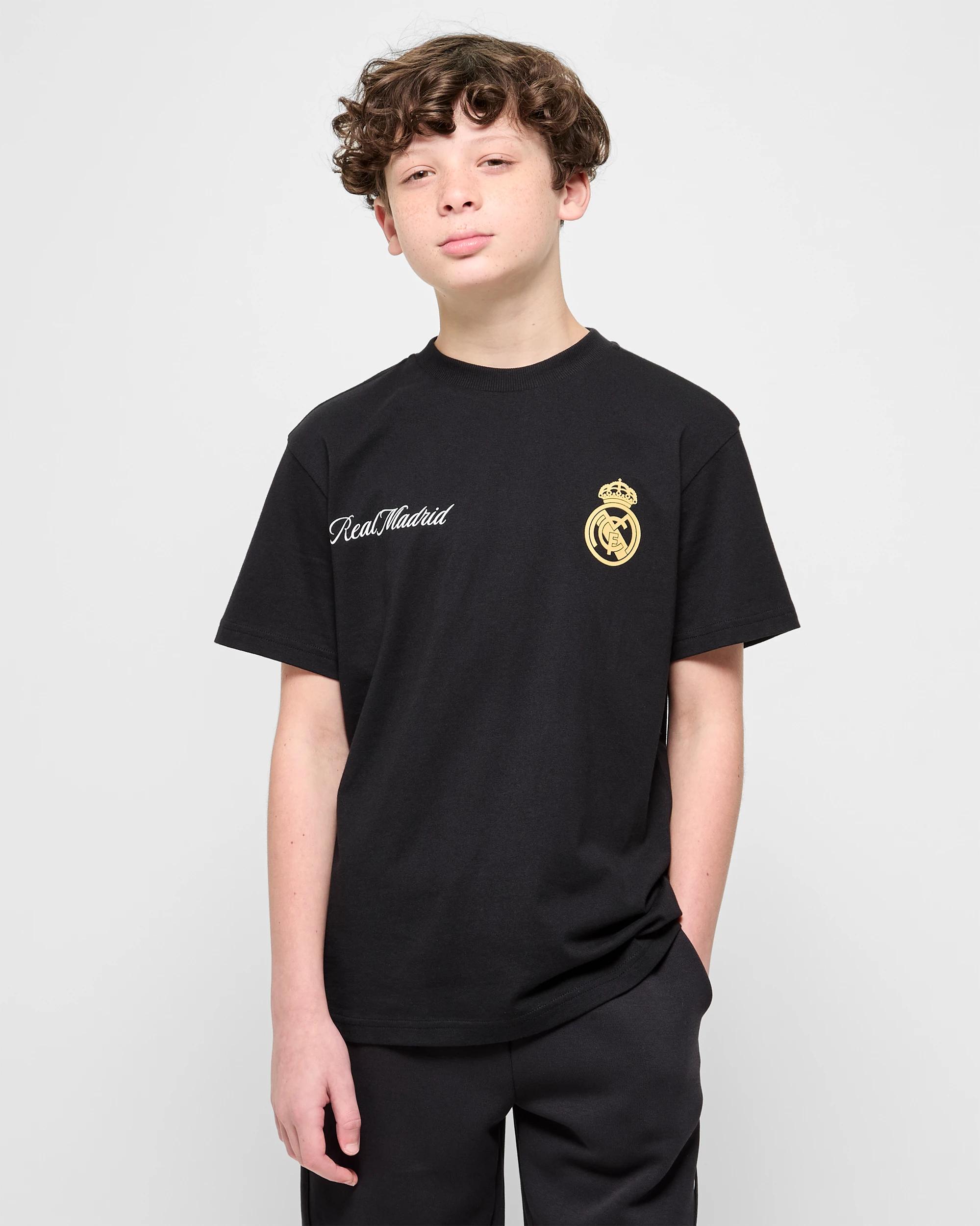 1 Uefa Champions League Real Madrid T-shirt BLACK, 1 of 5