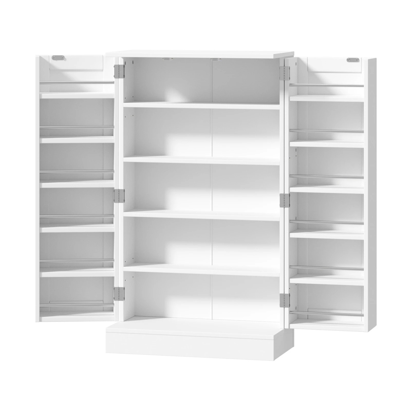 4 Oikiture Buffet Sideboard Cabinet
 - White, 4 of 8