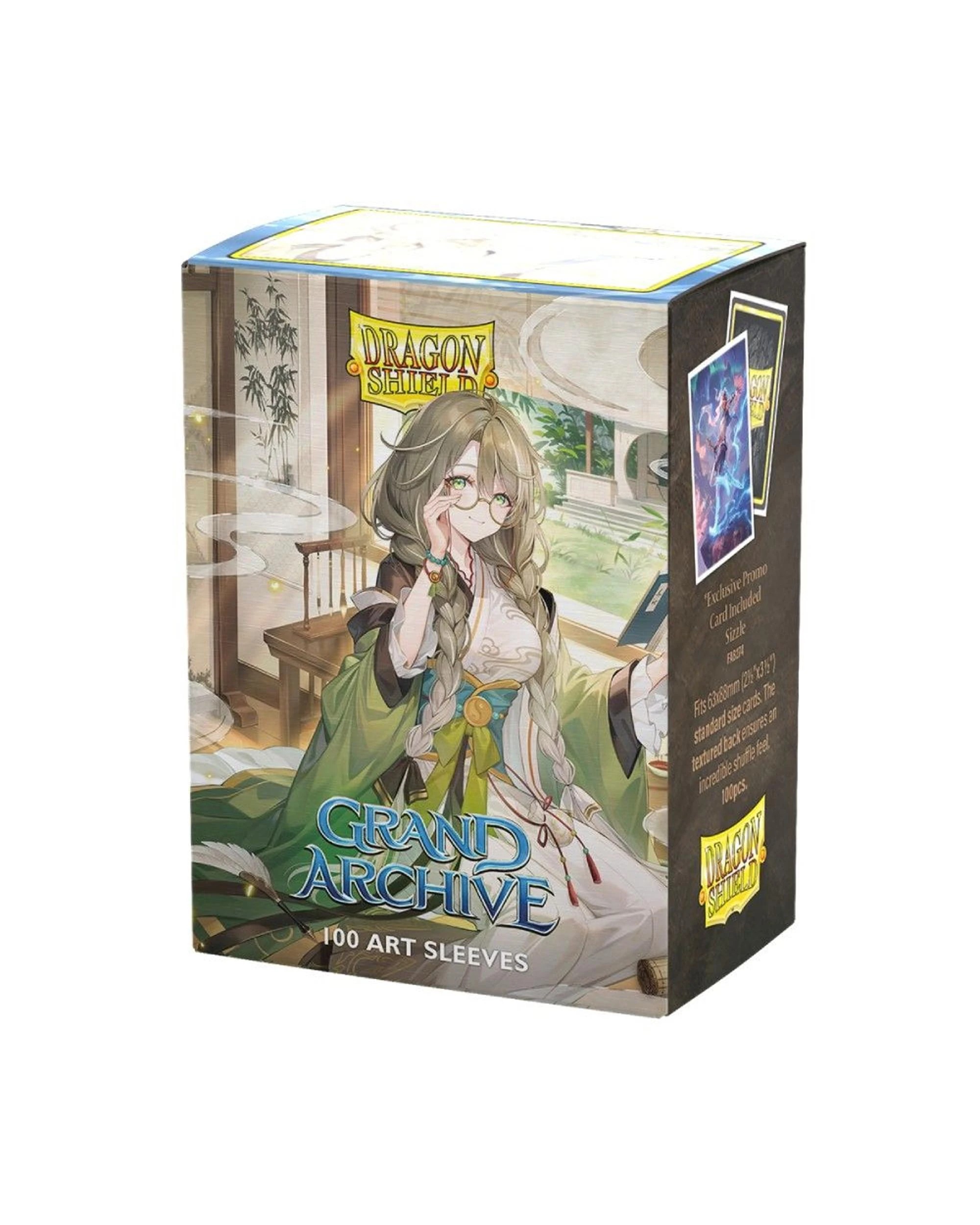 1 Dragon Shield Grand Archive Kongming Wayward Maven Matte Art Sleeves 100 Pack, 1 of 2