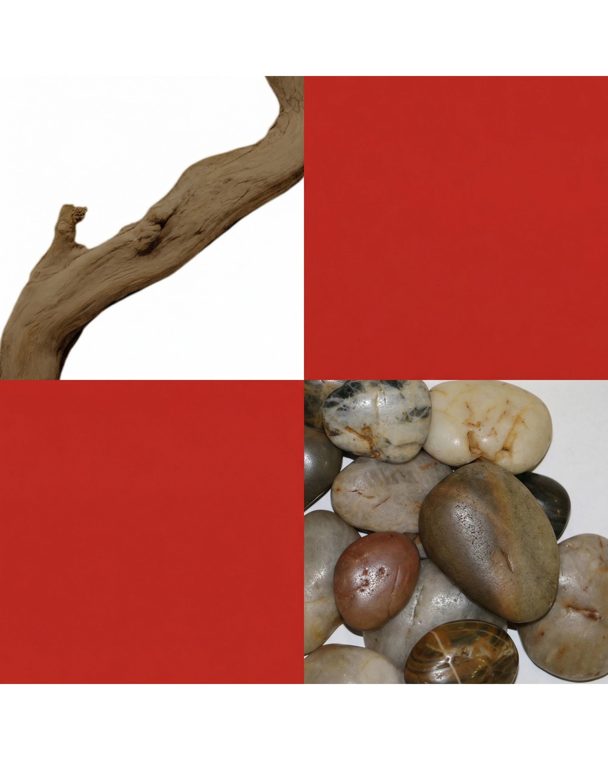 8 Dimplex 74-inch Linear Fireplace Driftwood and River Rock Accessory Package - Black, 8 of 8